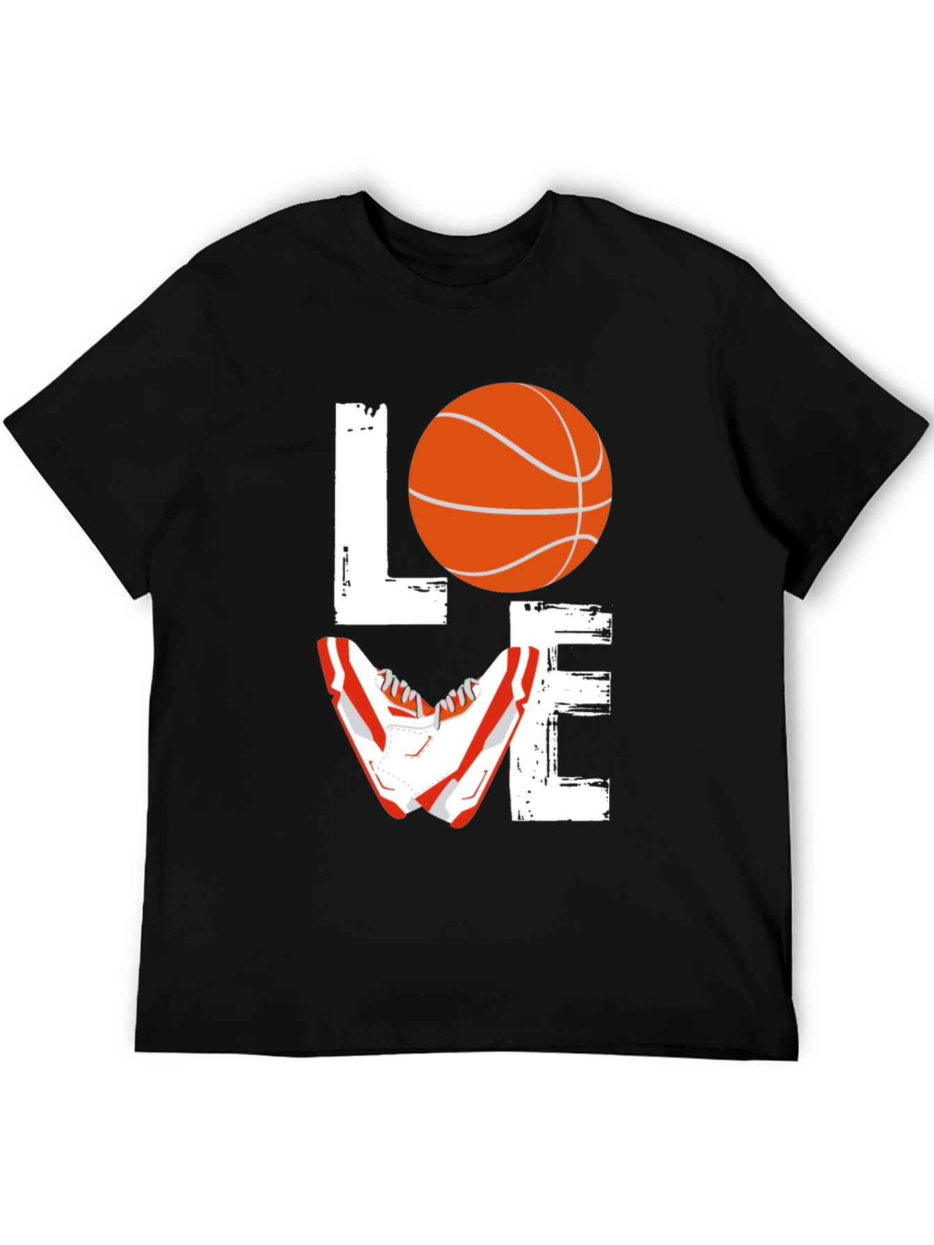 Love Basketball Graphic T-Shirt