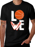 Love Basketball Graphic T-Shirt