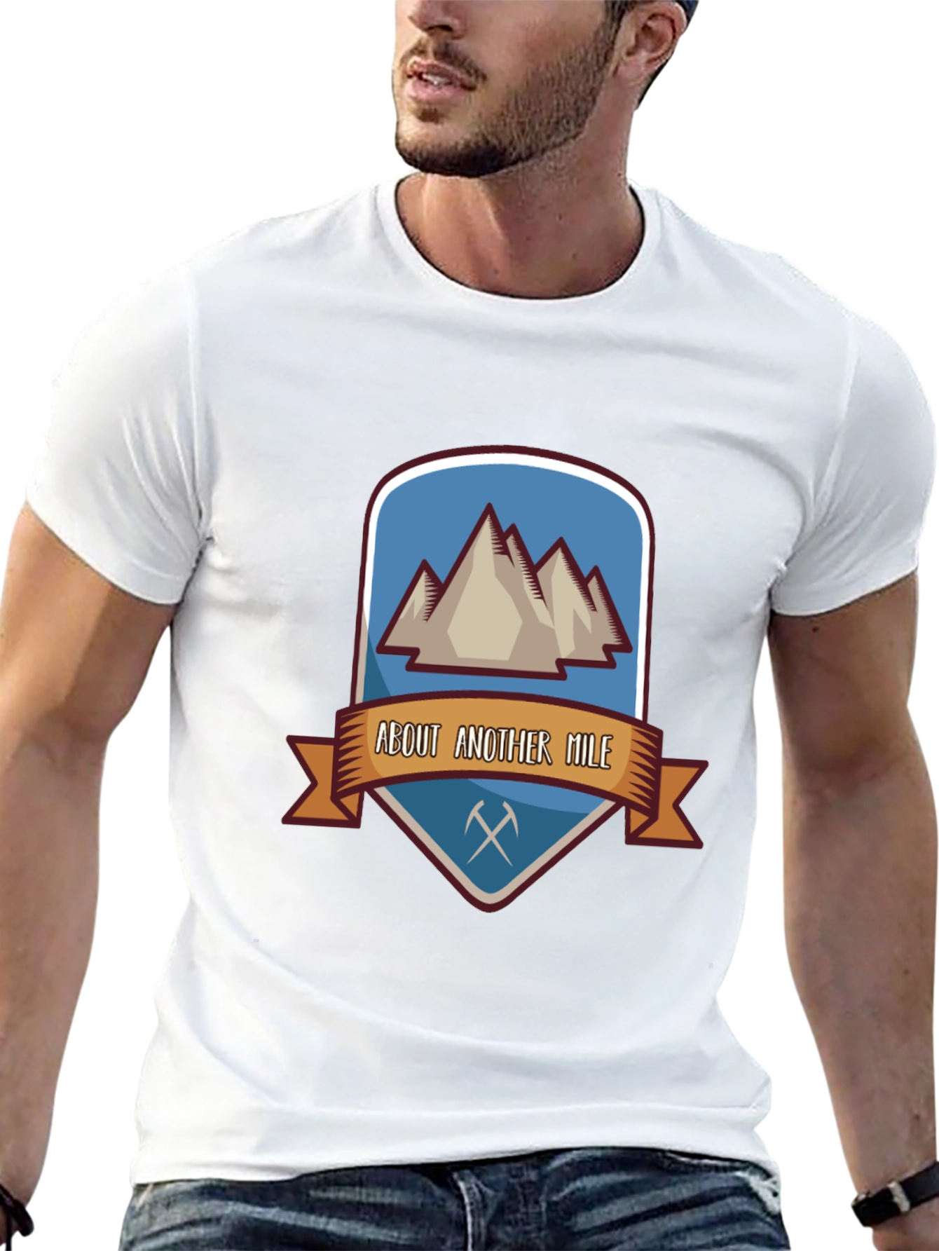 About Another Mile Mountain Hiking T-Shirt