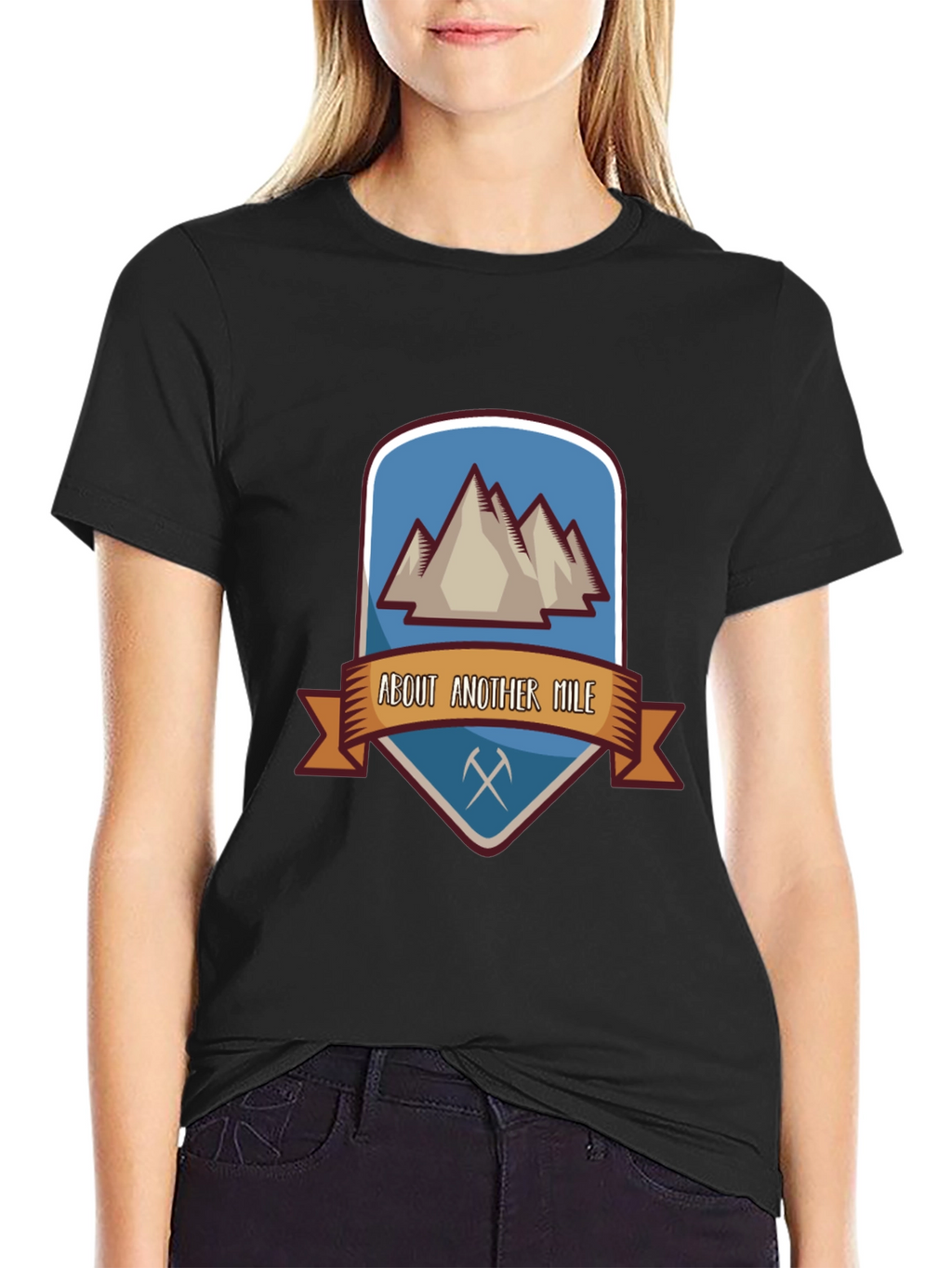 About Another Mile Mountain Hiking T-Shirt