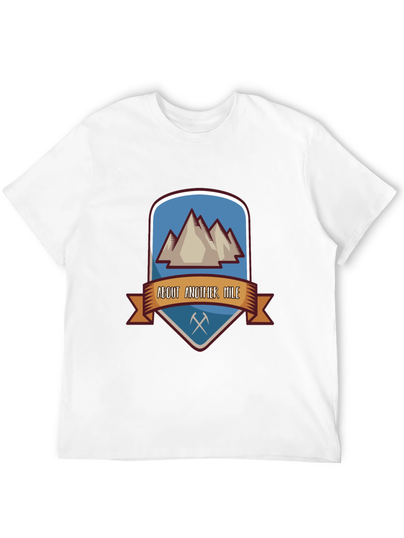 About Another Mile Mountain Hiking T-Shirt