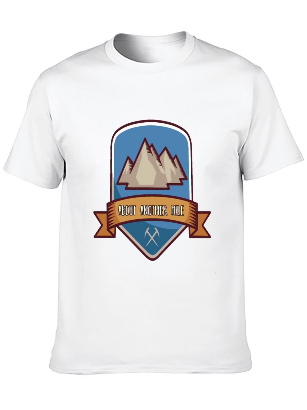About Another Mile Mountain Hiking T-Shirt