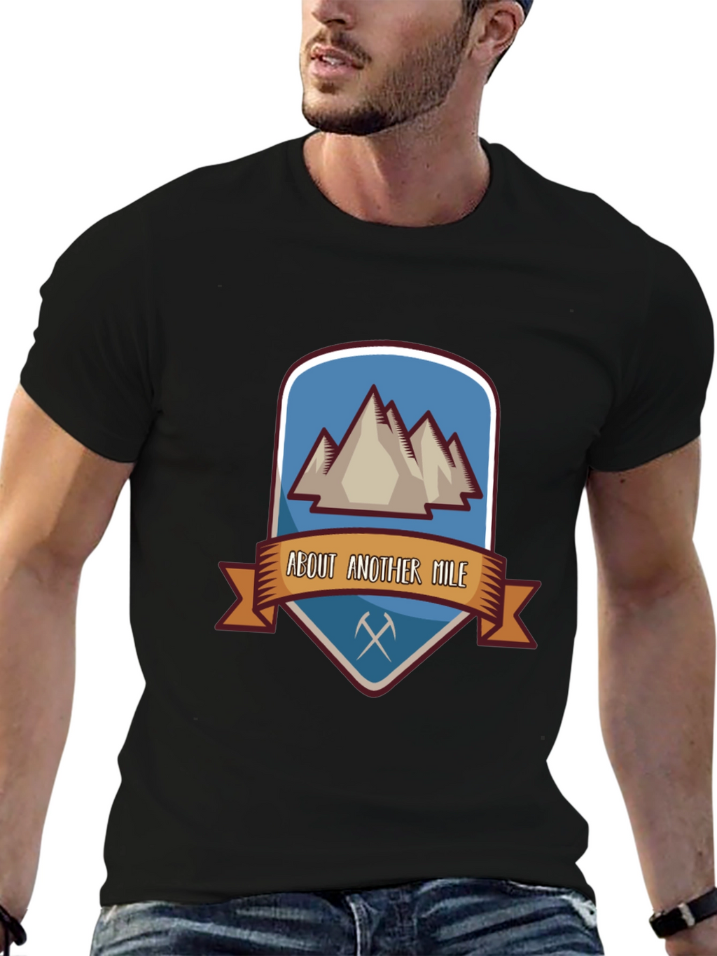 About Another Mile Mountain Hiking T-Shirt