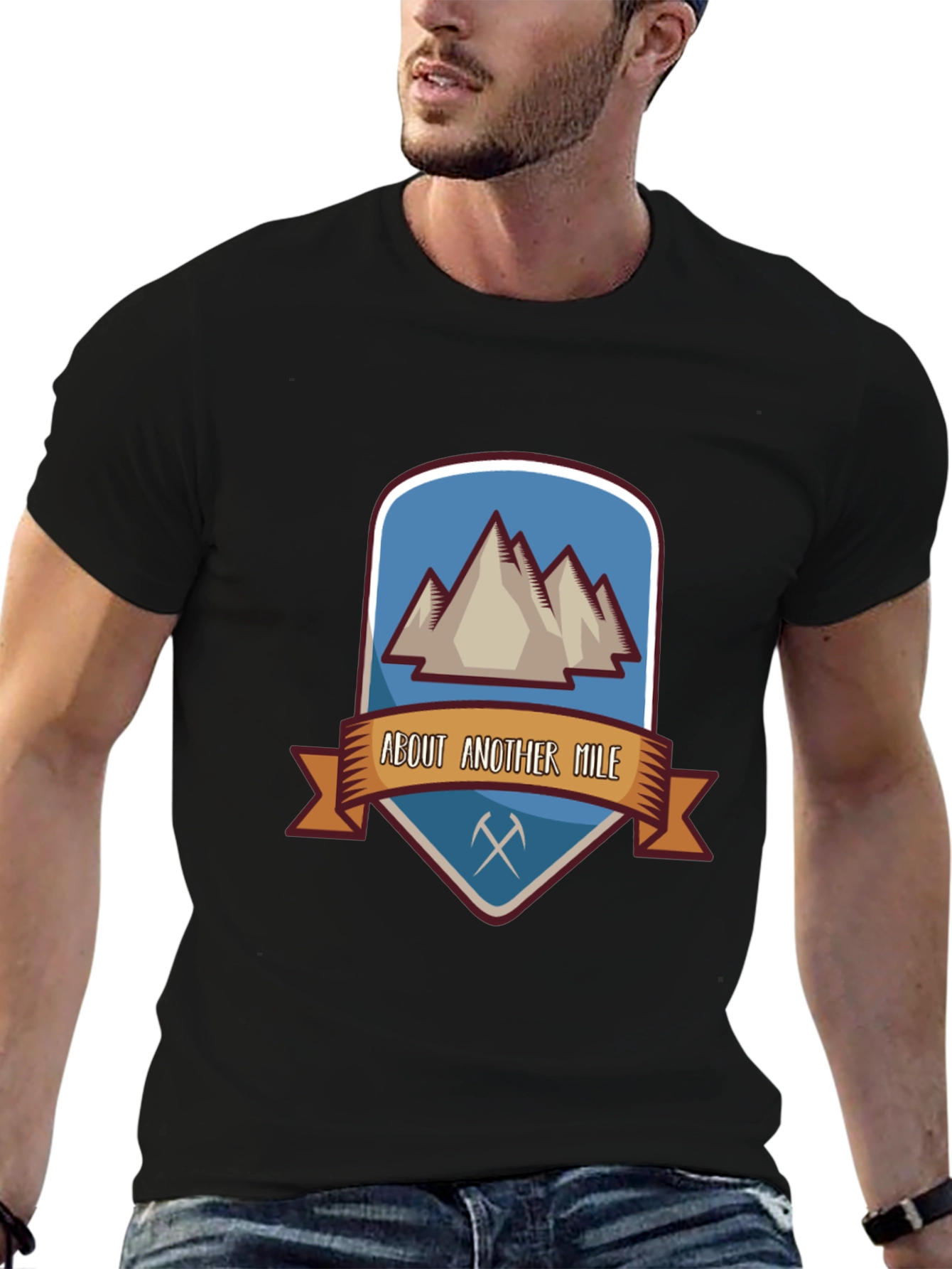 About Another Mile Mountain Hiking T-Shirt