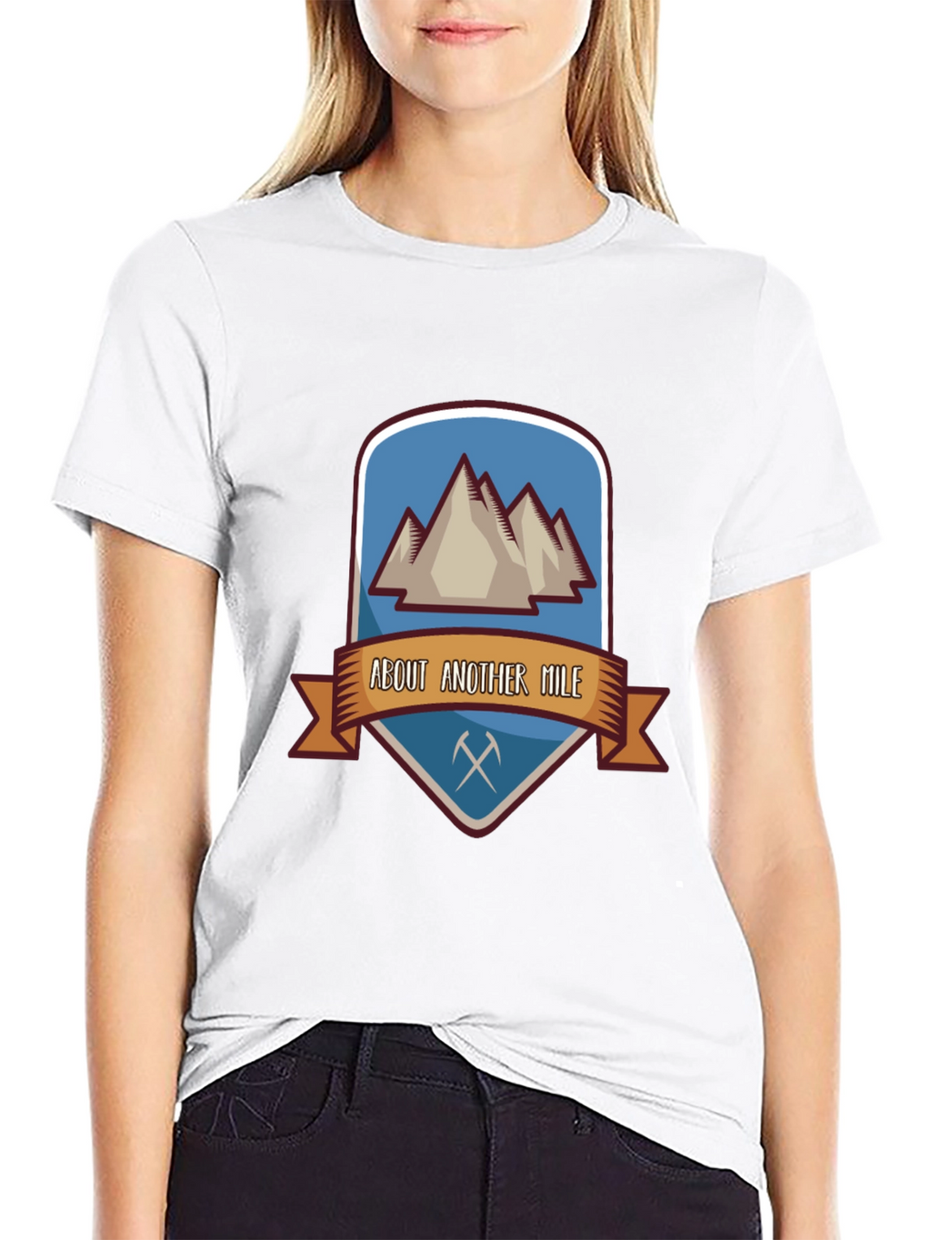 About Another Mile Mountain Hiking T-Shirt