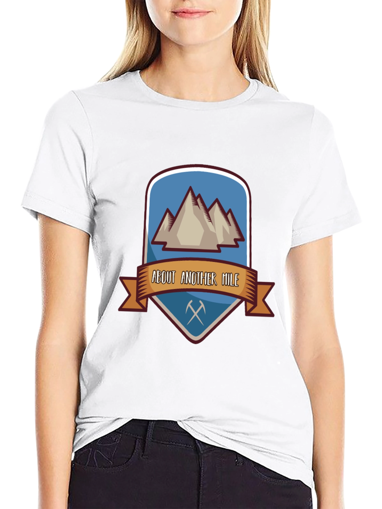 About Another Mile Mountain Hiking T-Shirt