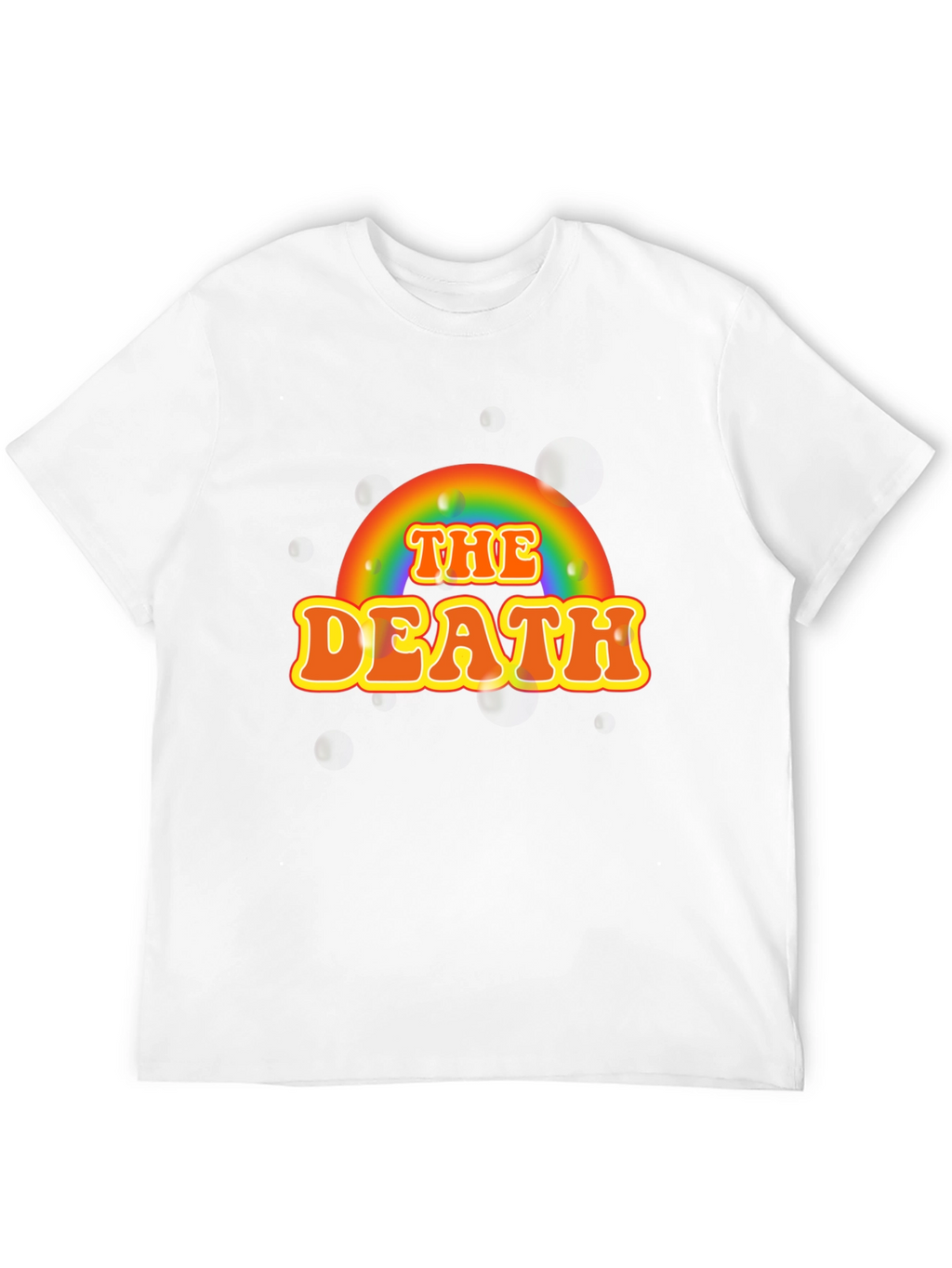 The Death Rainbow Graphic Tee - Retro Style T-Shirt