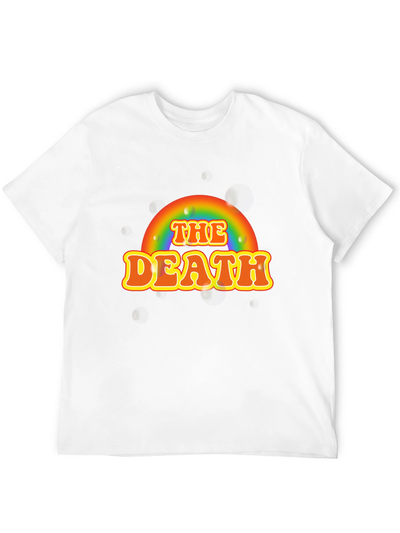 The Death Rainbow Graphic Tee - Retro Style T-Shirt