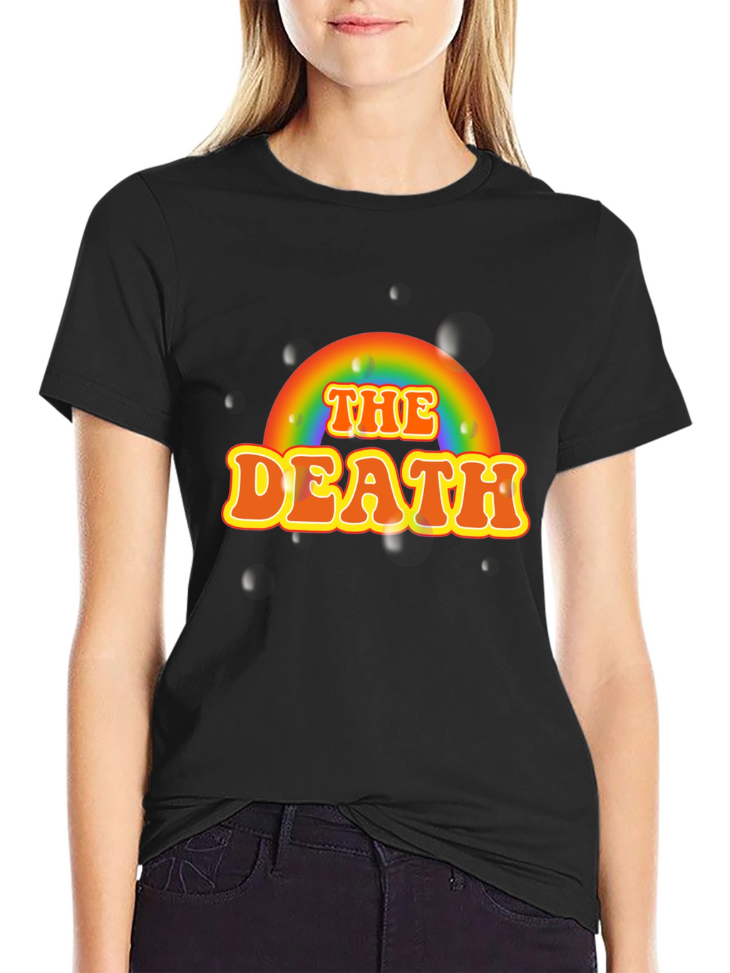 The Death Rainbow Graphic Tee - Retro Style T-Shirt