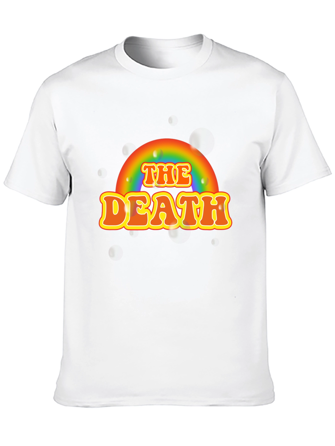The Death Rainbow Graphic Tee - Retro Style T-Shirt