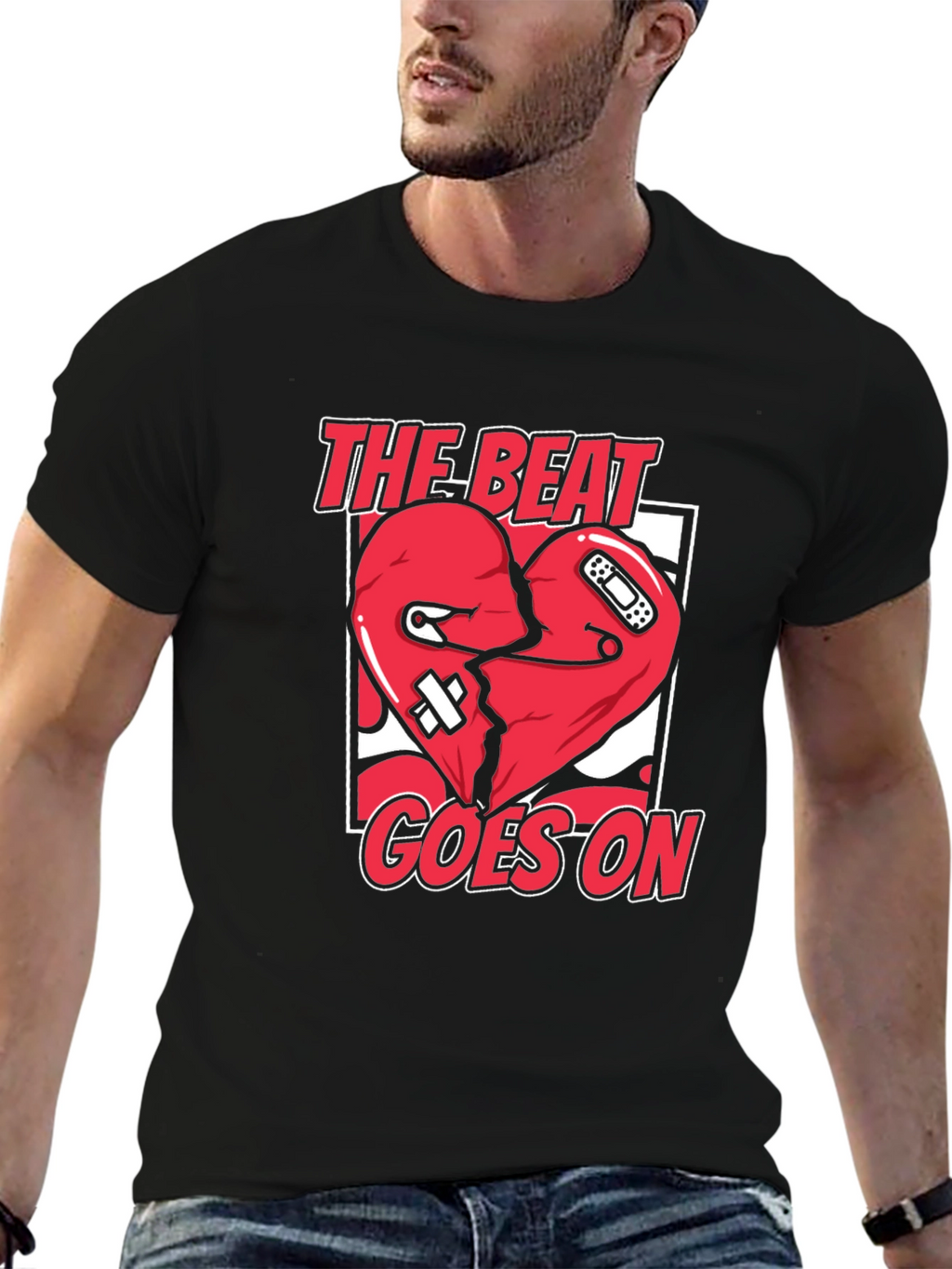 The Beat Goes On Graphic Tee
