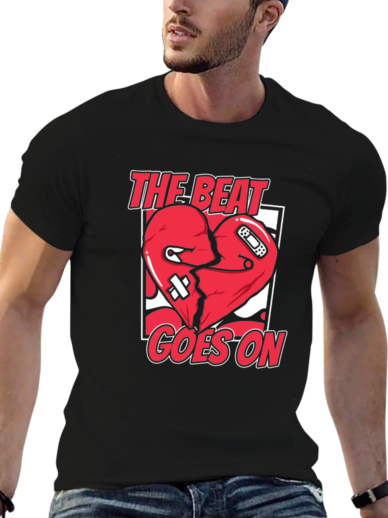 The Beat Goes On Graphic Tee