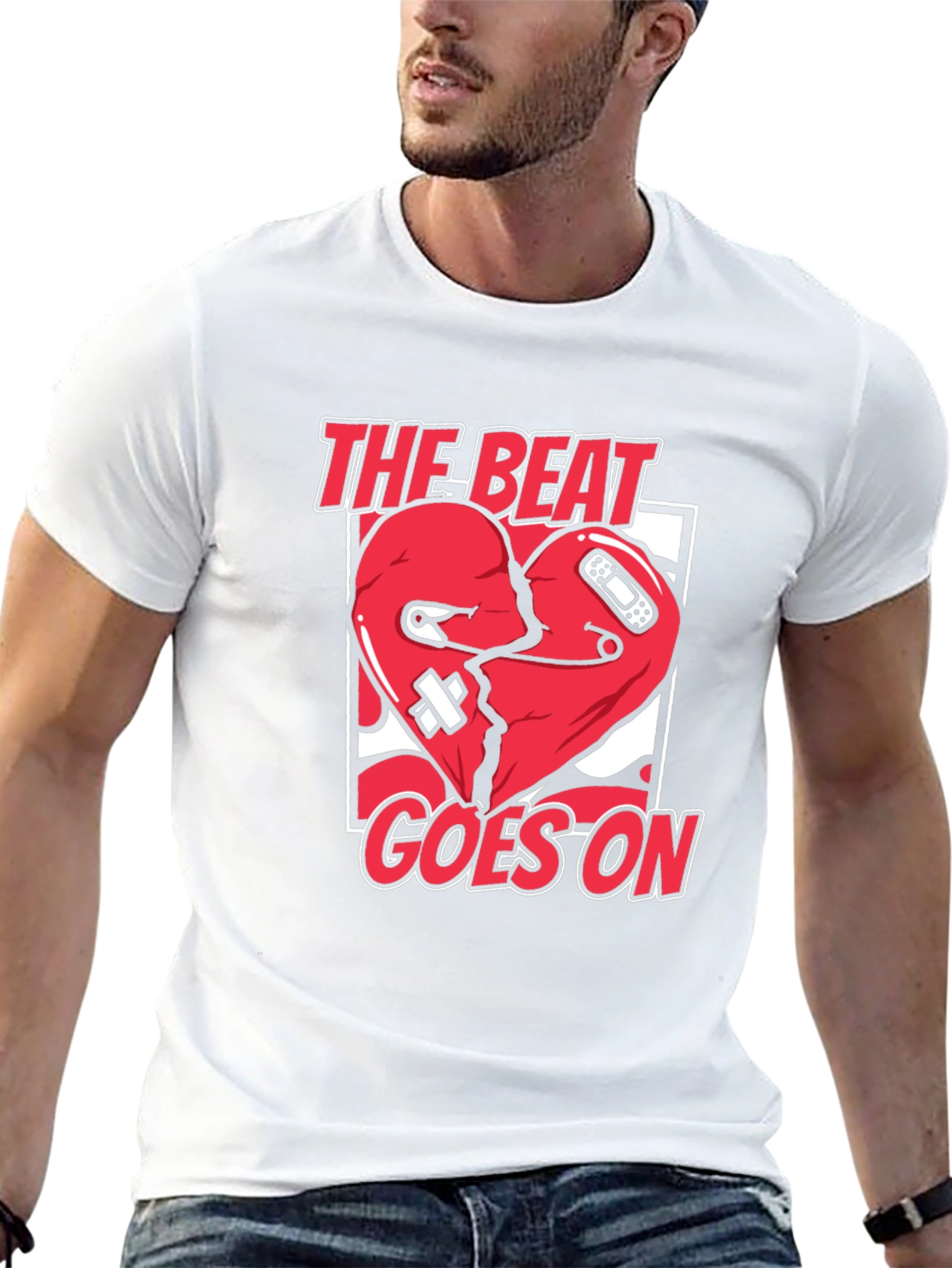 The Beat Goes On Graphic Tee