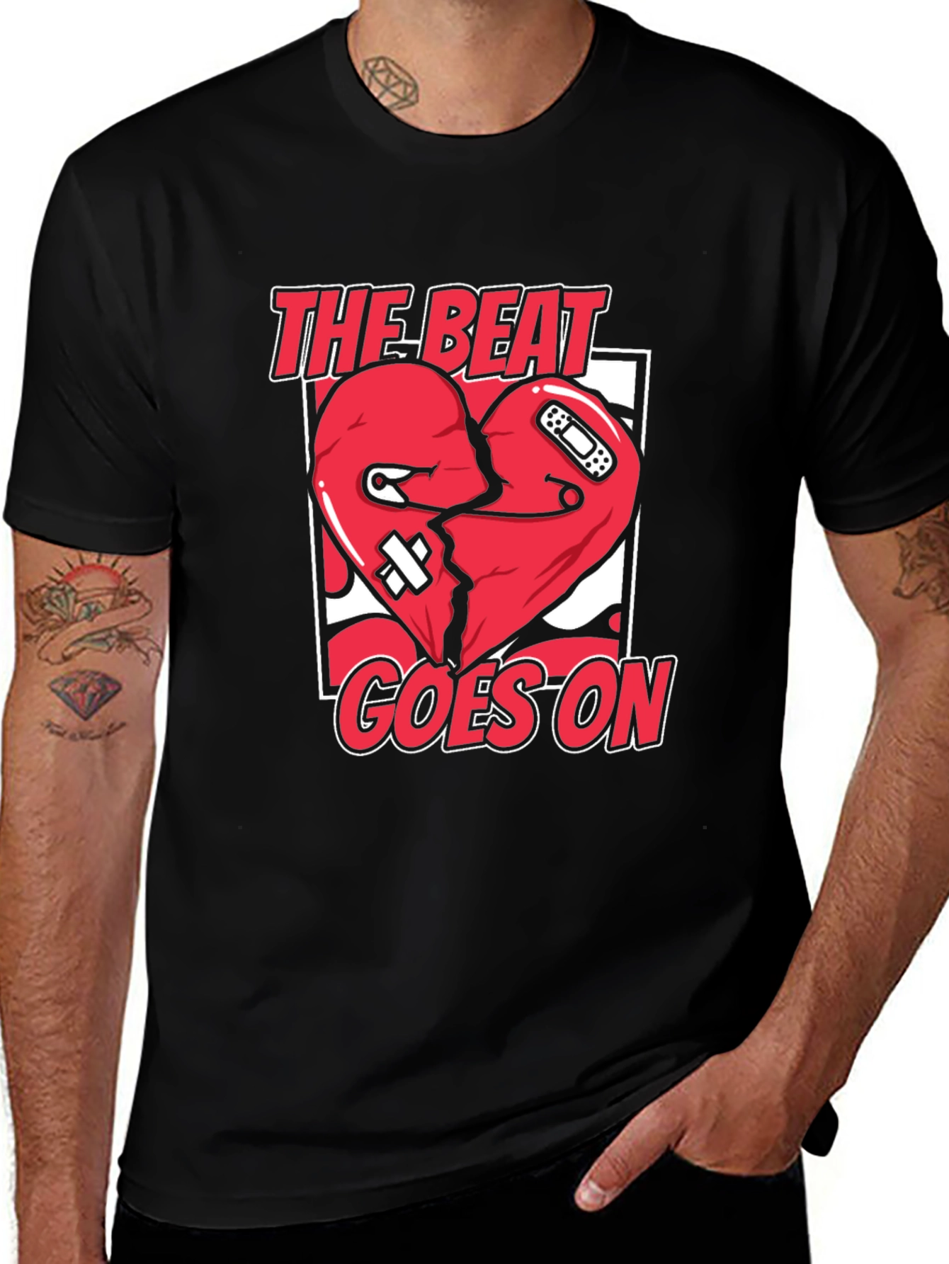 The Beat Goes On Graphic Tee