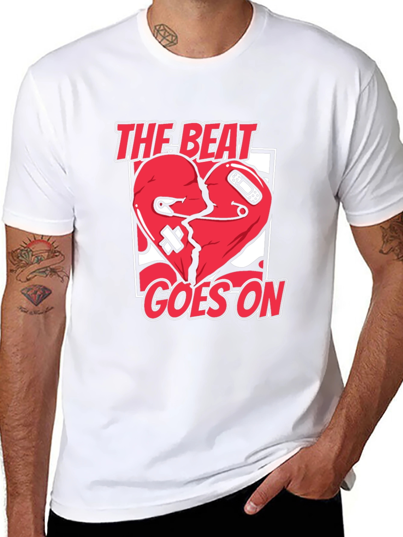 The Beat Goes On Graphic Tee