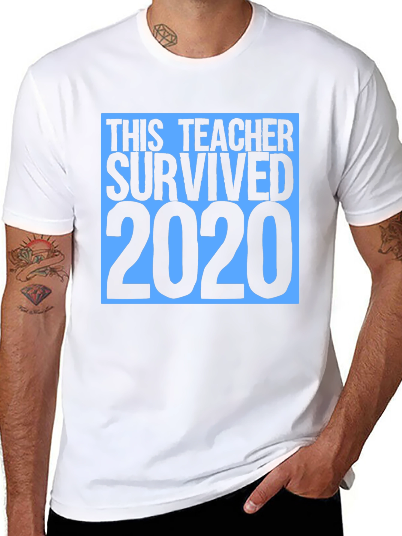 This Teacher Survived 2020 T-Shirt