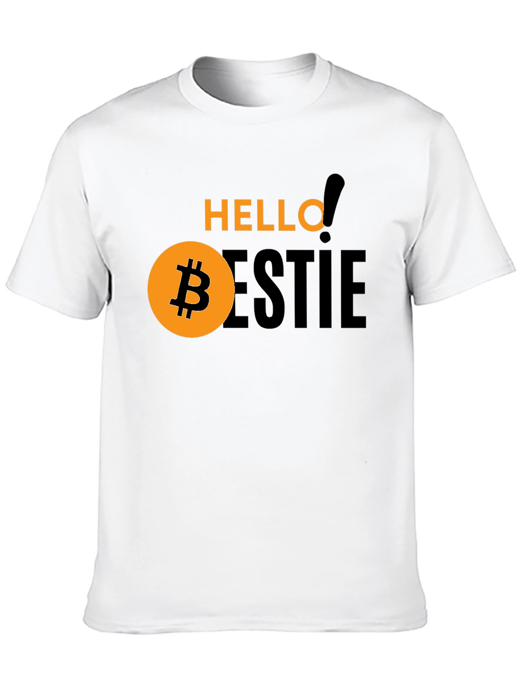 Hello Bestie Bitcoin Graphic Tee