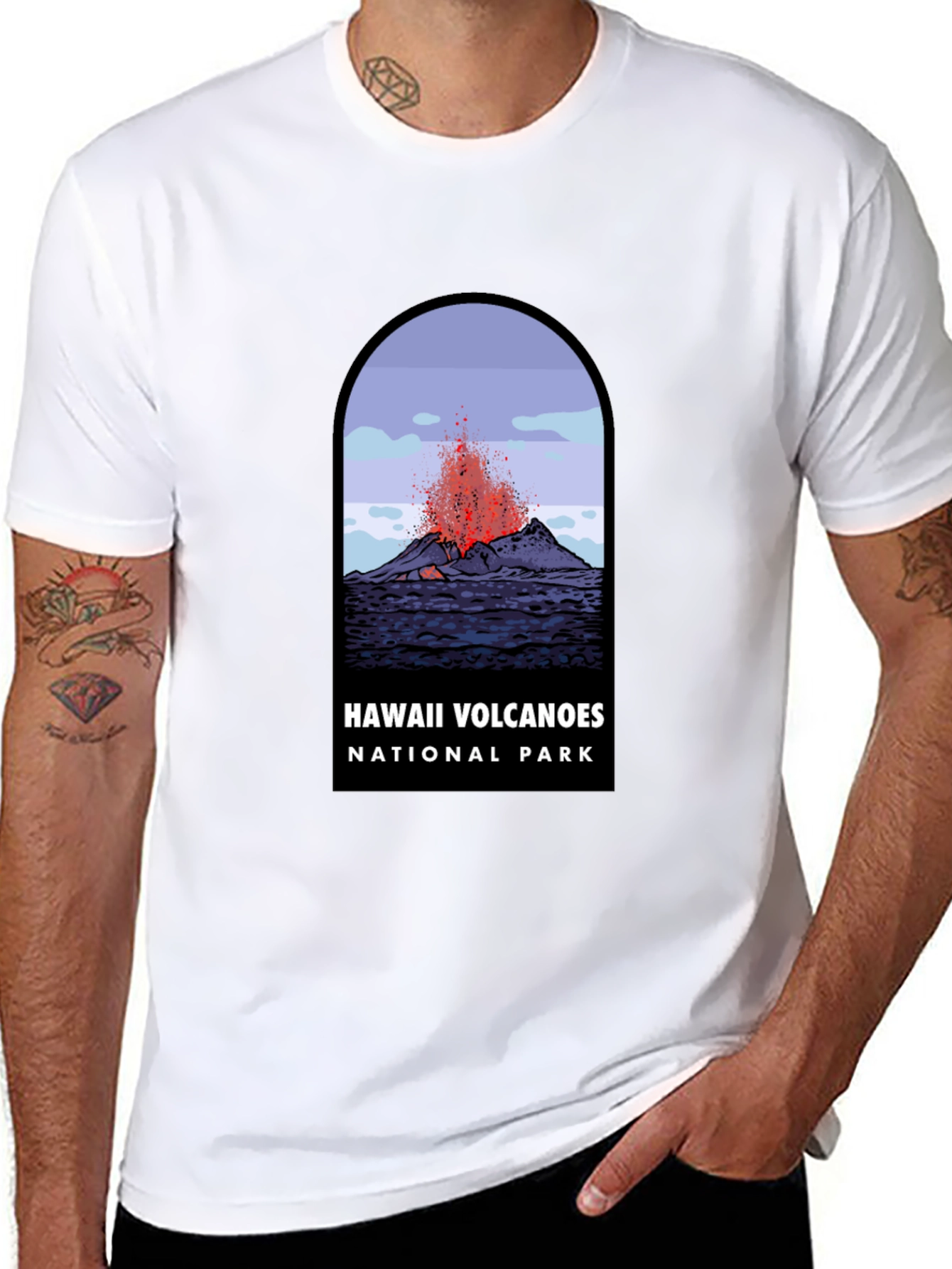 Hawaii Volcanoes National Park Graphic Tee