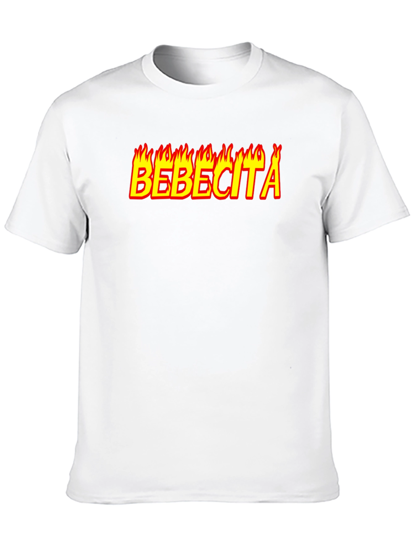 Bebe-cita Flame Graphic Tee - Bold Black T-Shirt