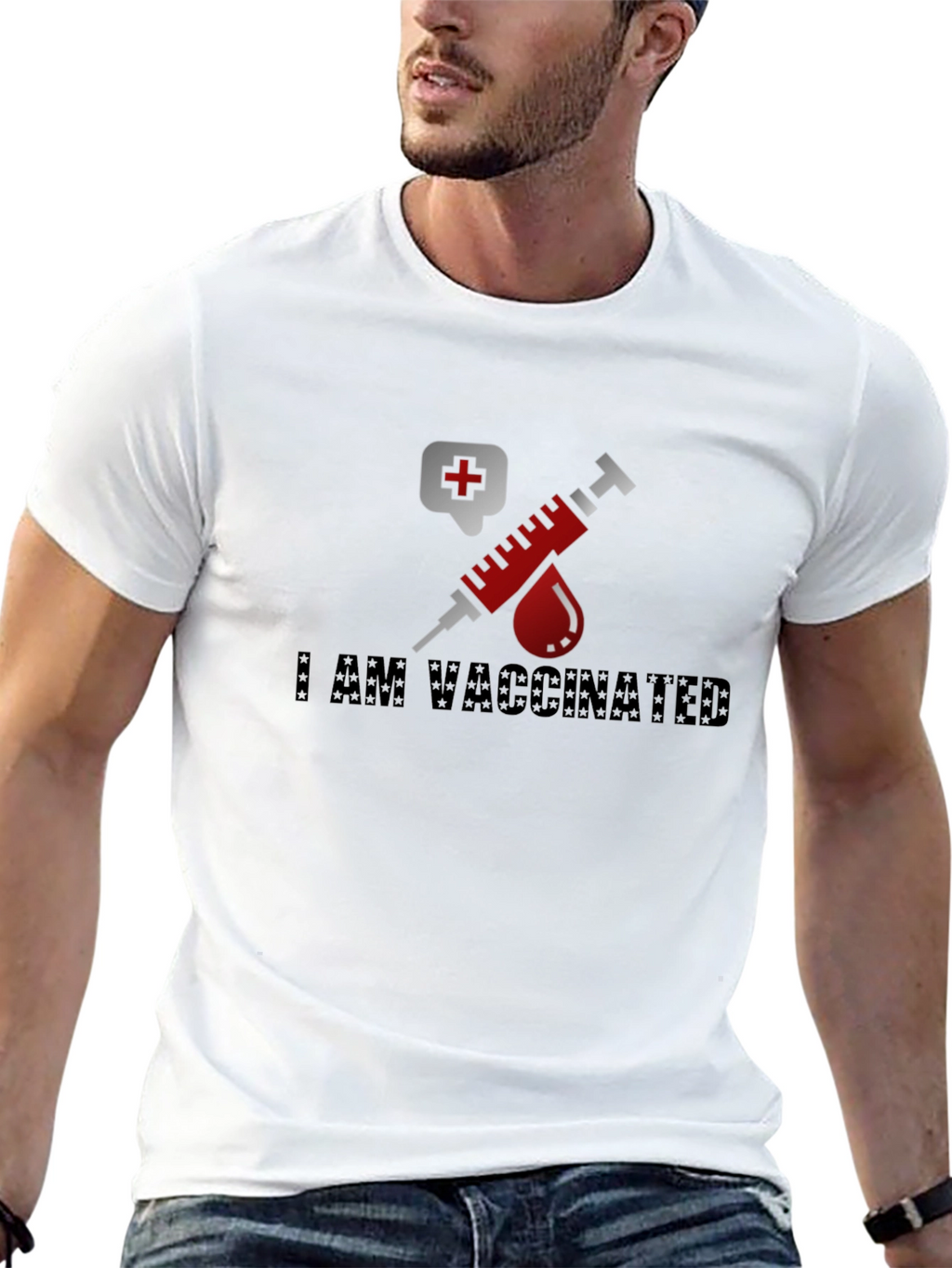 I Am Vaccinated Graphic T-Shirt