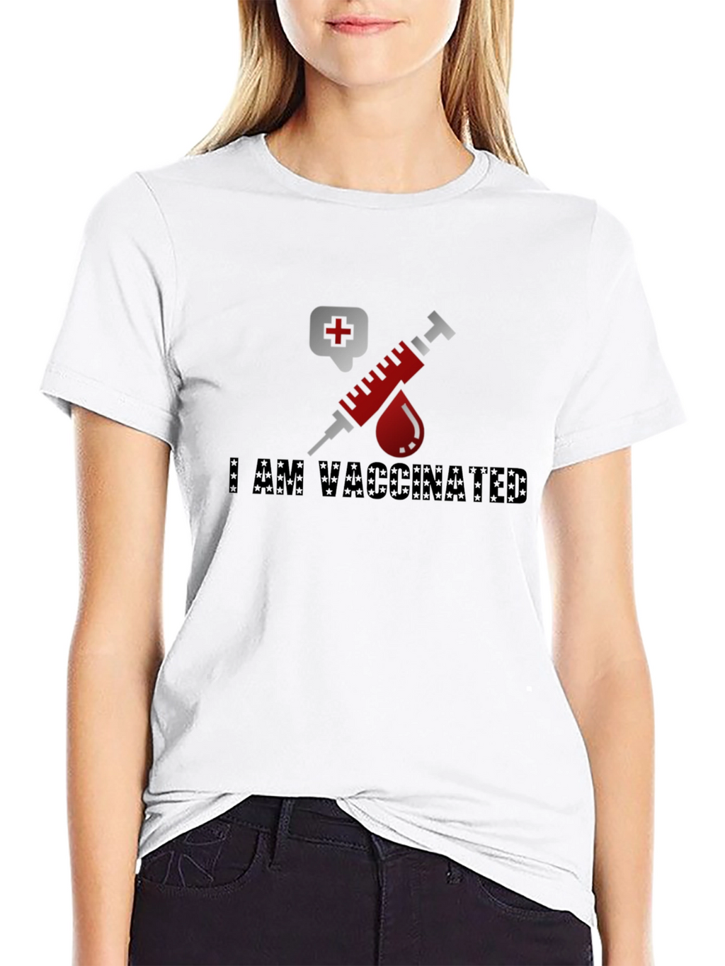I Am Vaccinated Graphic T-Shirt
