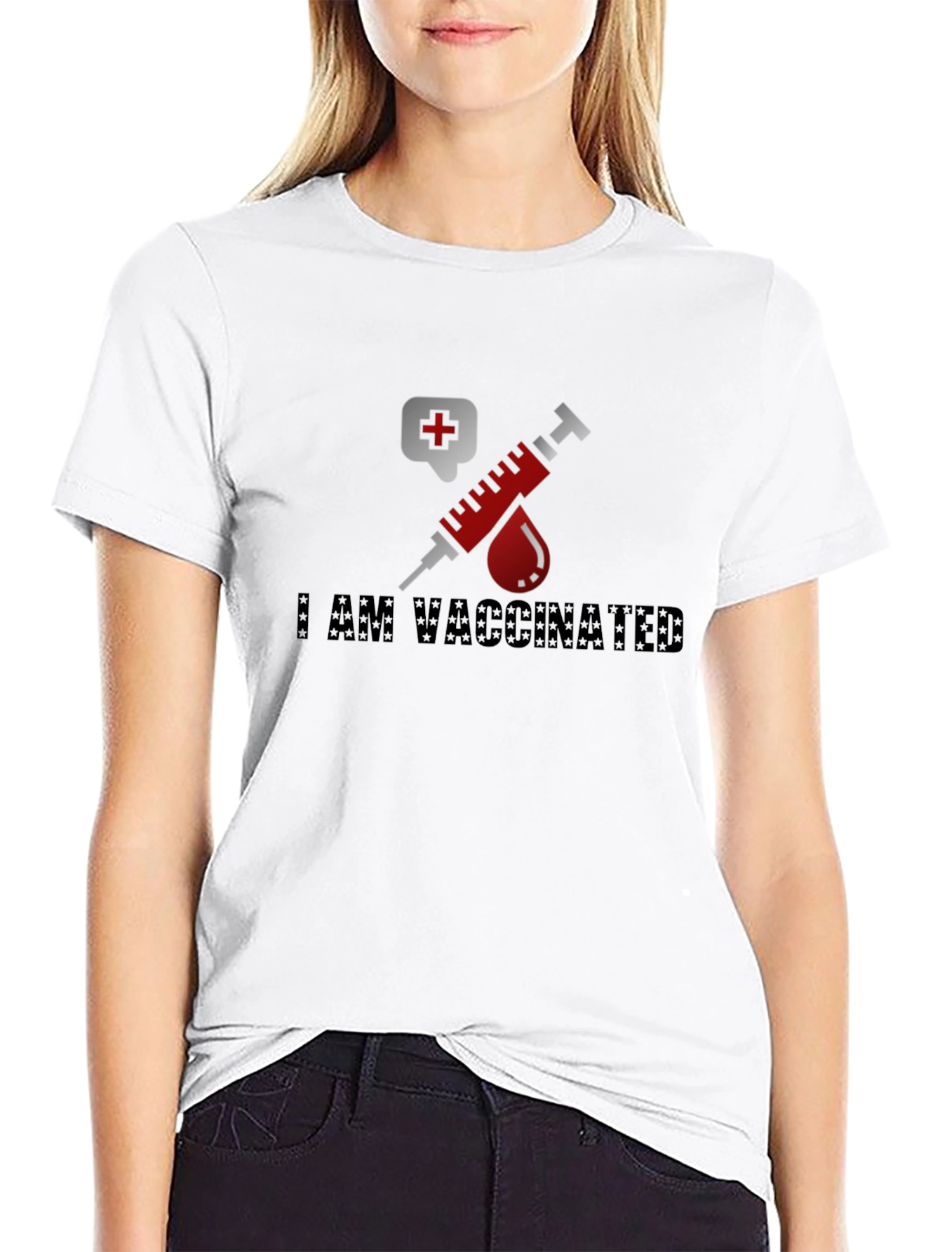 I Am Vaccinated Graphic T-Shirt