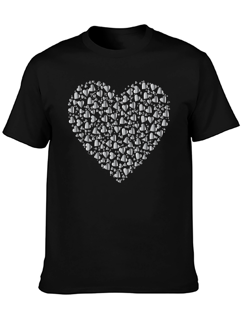 Heart of Hearts Black T-Shirt