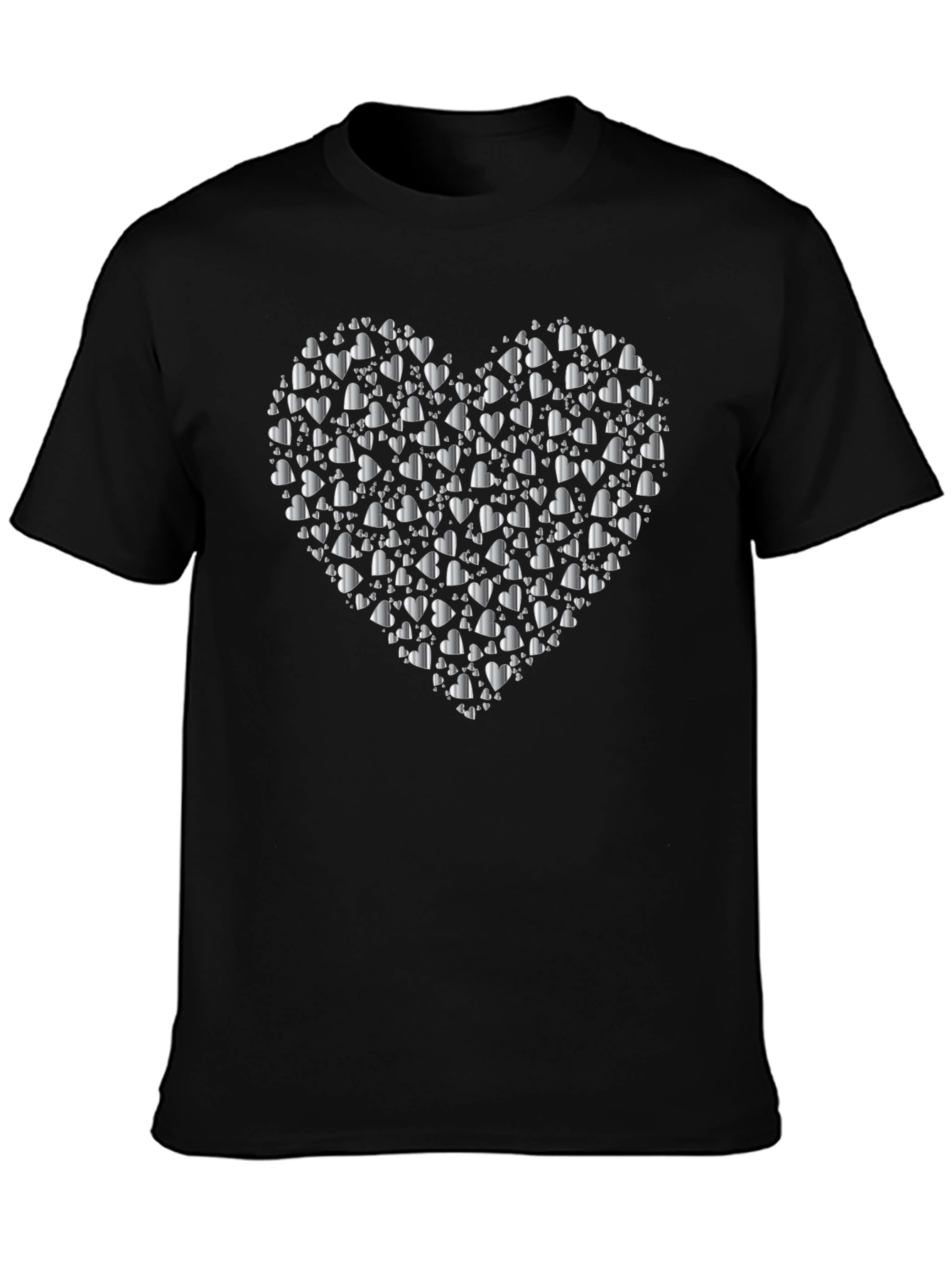 Heart of Hearts Black T-Shirt