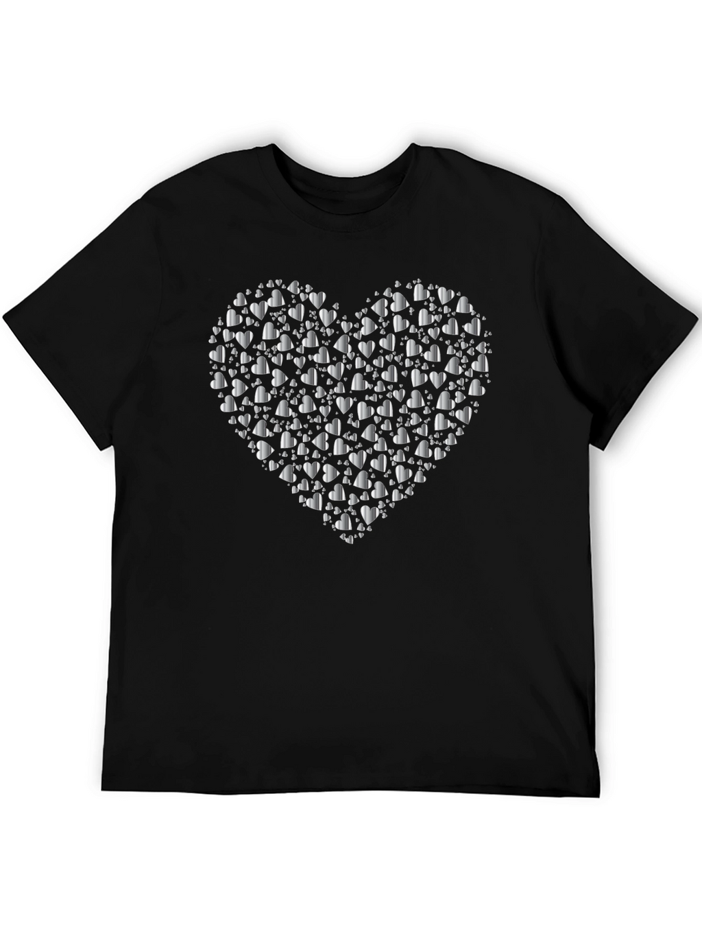 Heart of Hearts Black T-Shirt