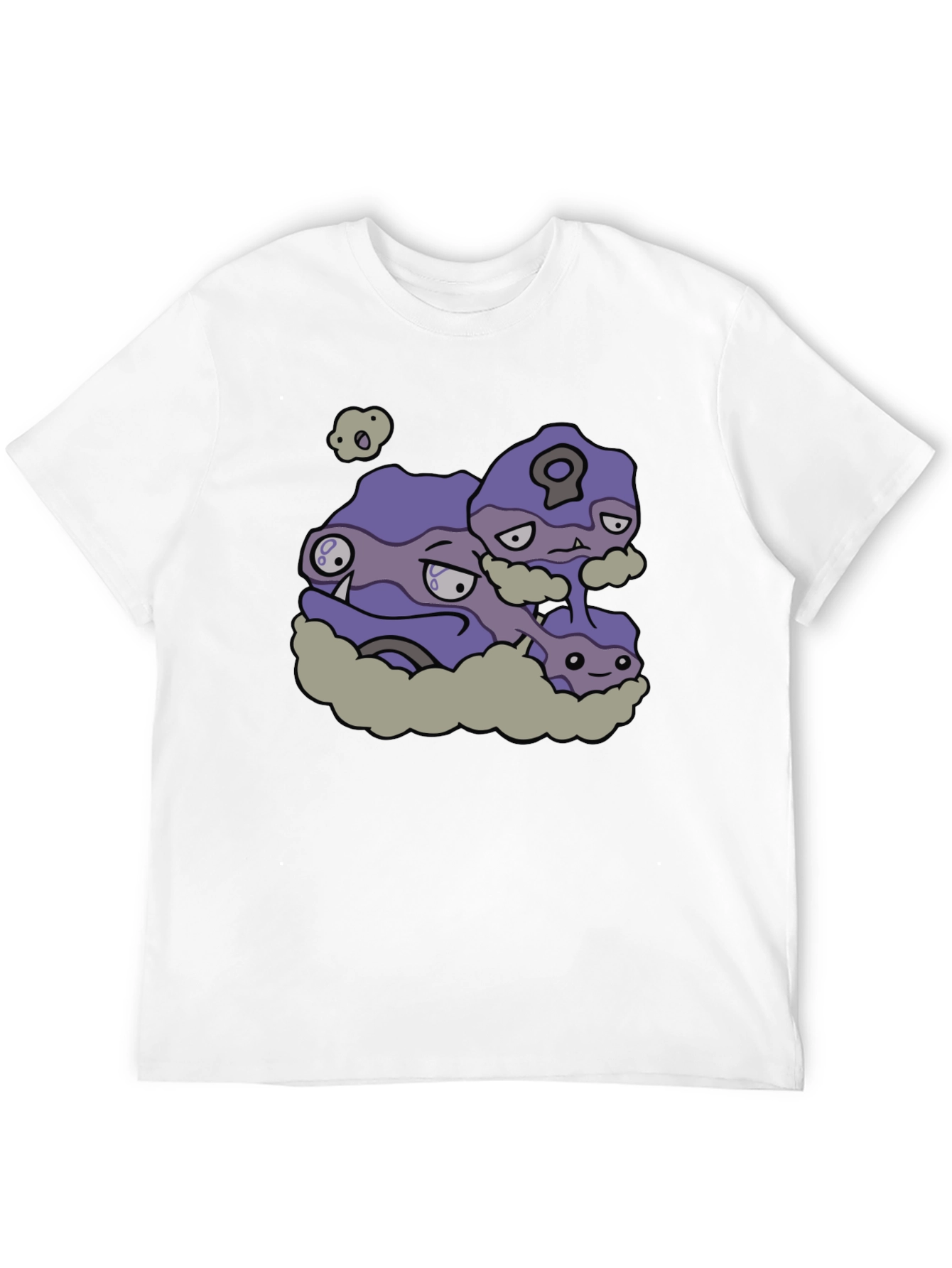 Koffing & Weezing Pokemon Graphic T-Shirt