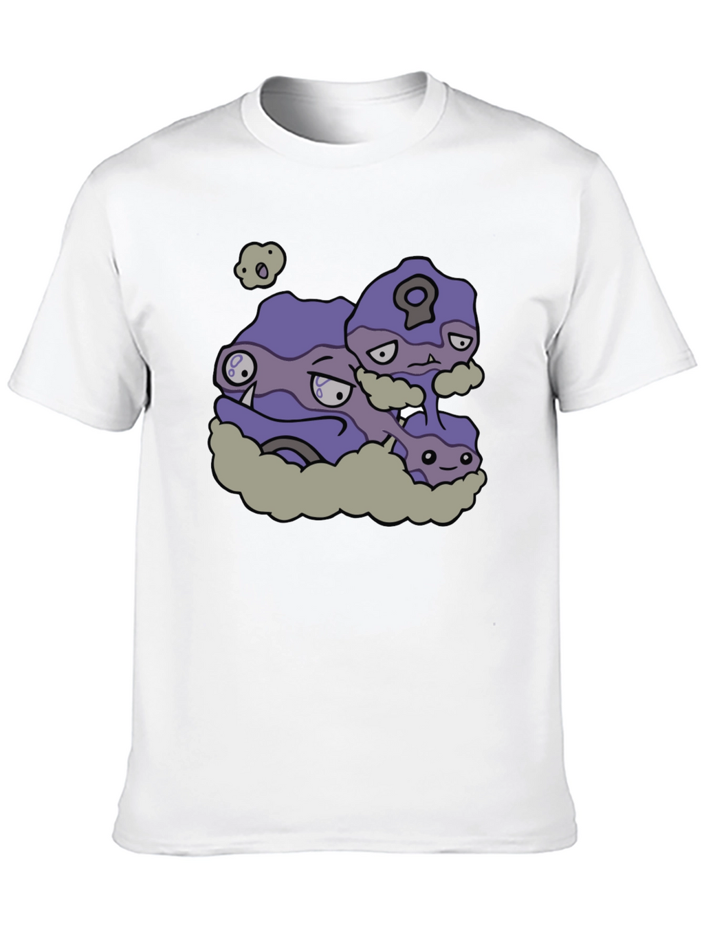 Koffing & Weezing Pokemon Graphic T-Shirt