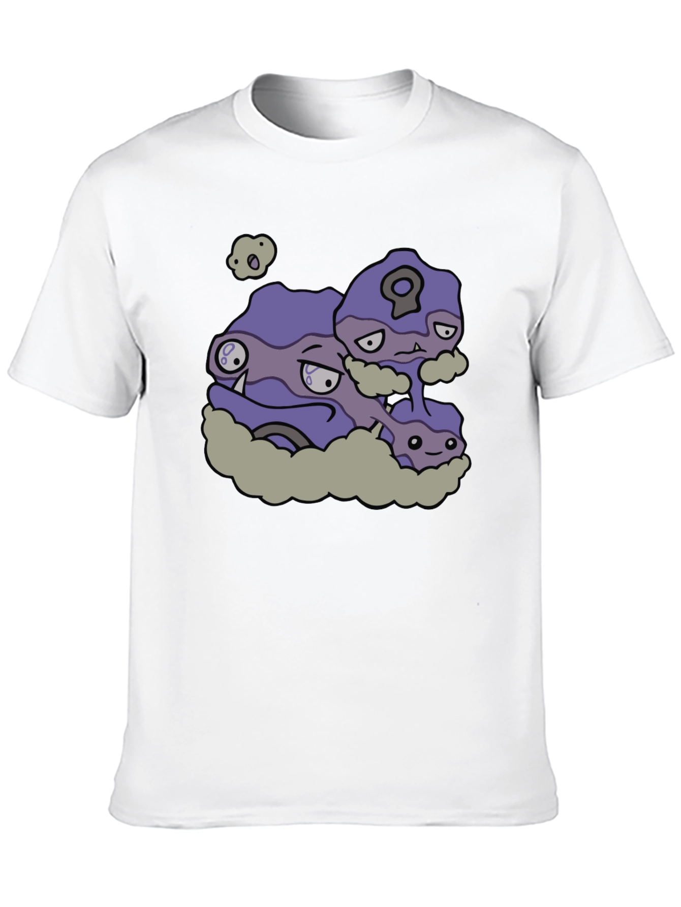 Koffing & Weezing Pokemon Graphic T-Shirt