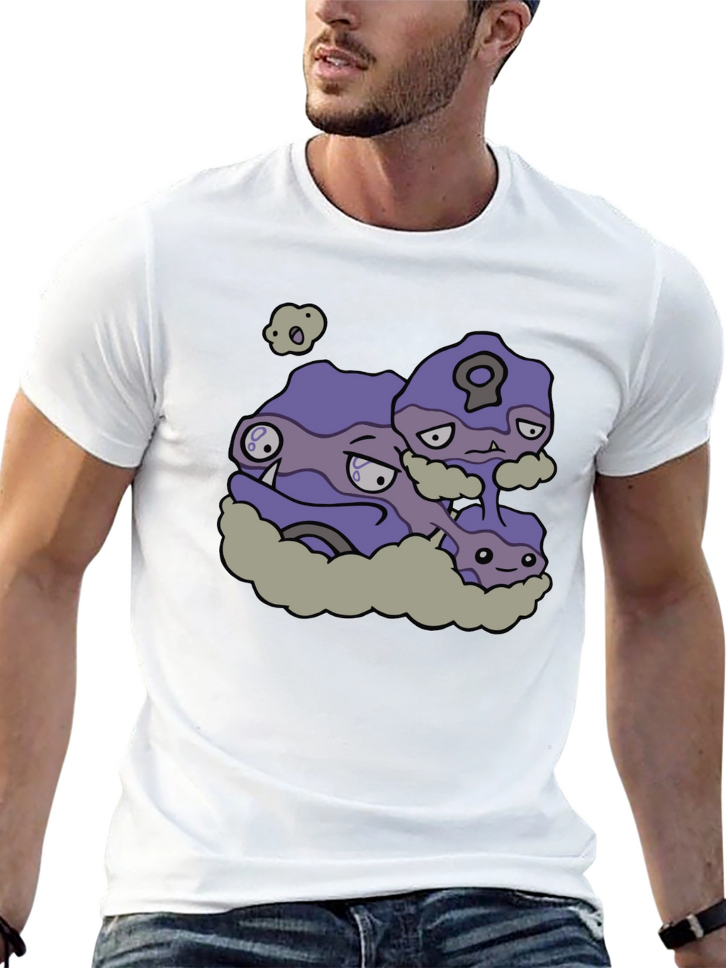 Koffing & Weezing Pokemon Graphic T-Shirt