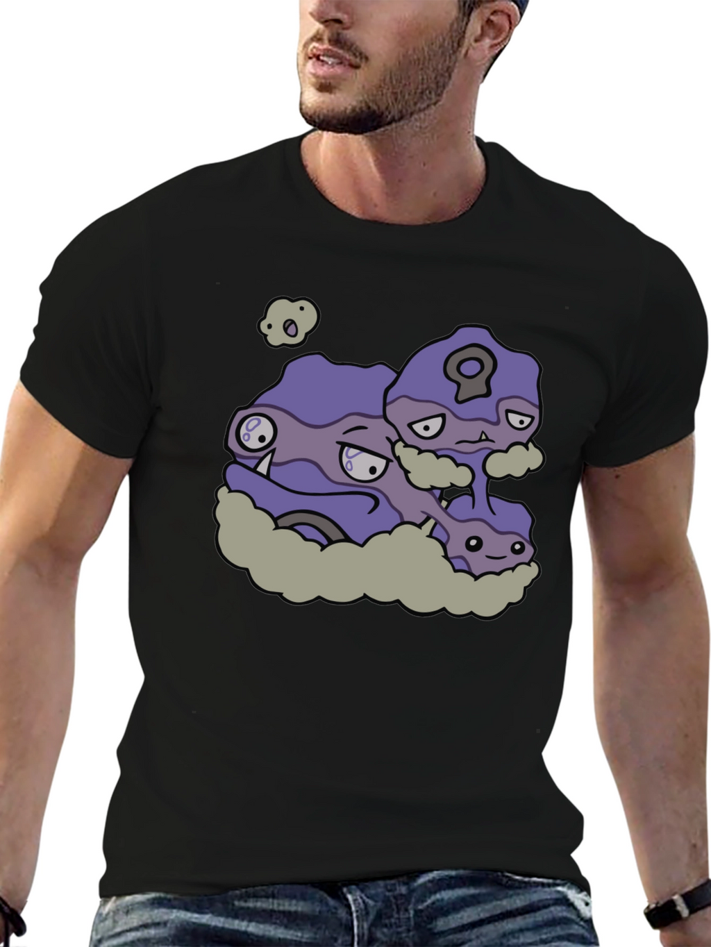 Koffing & Weezing Pokemon Graphic T-Shirt