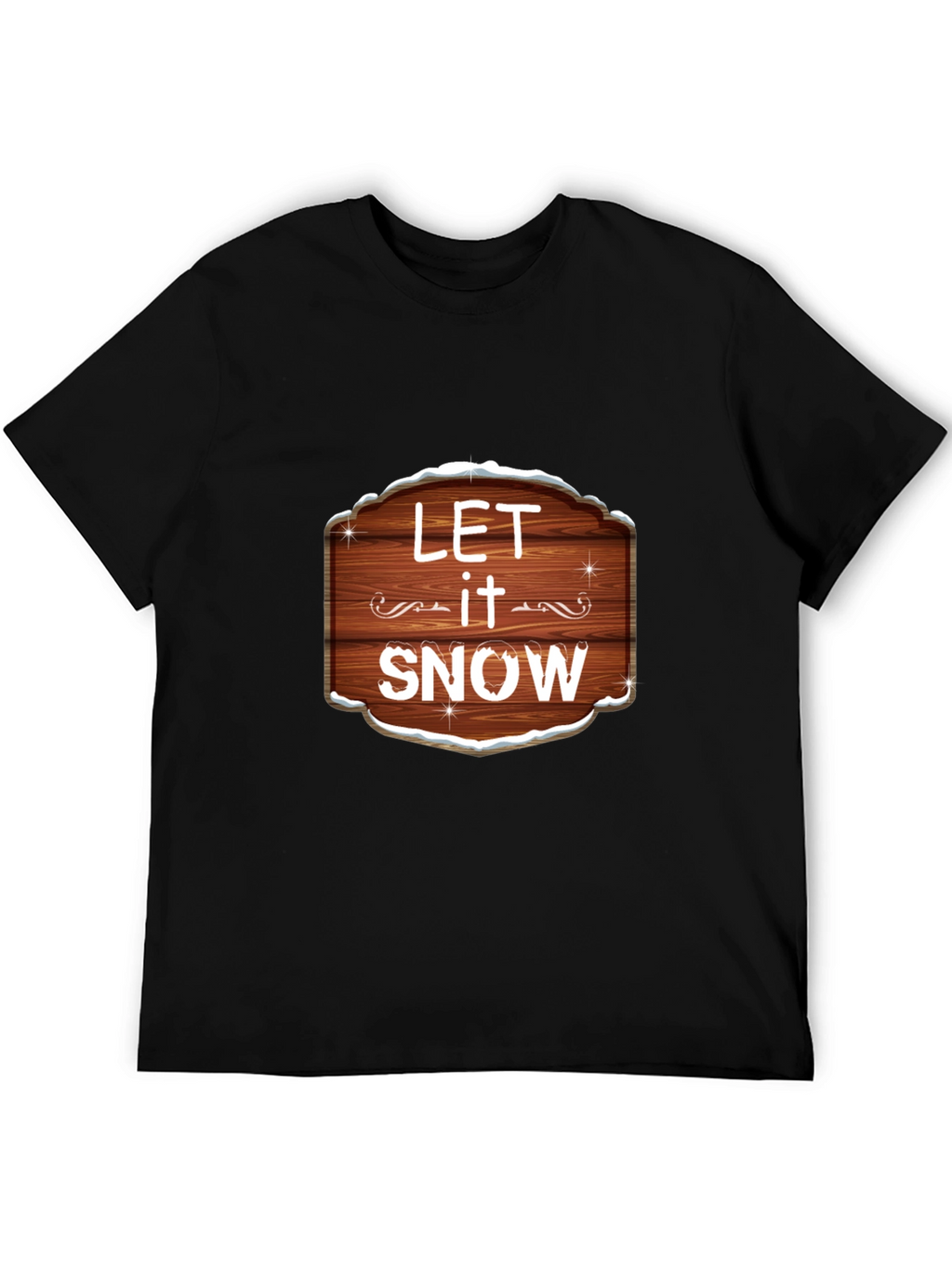 Let it Snow Graphic Tee - Festive Holiday Shirt