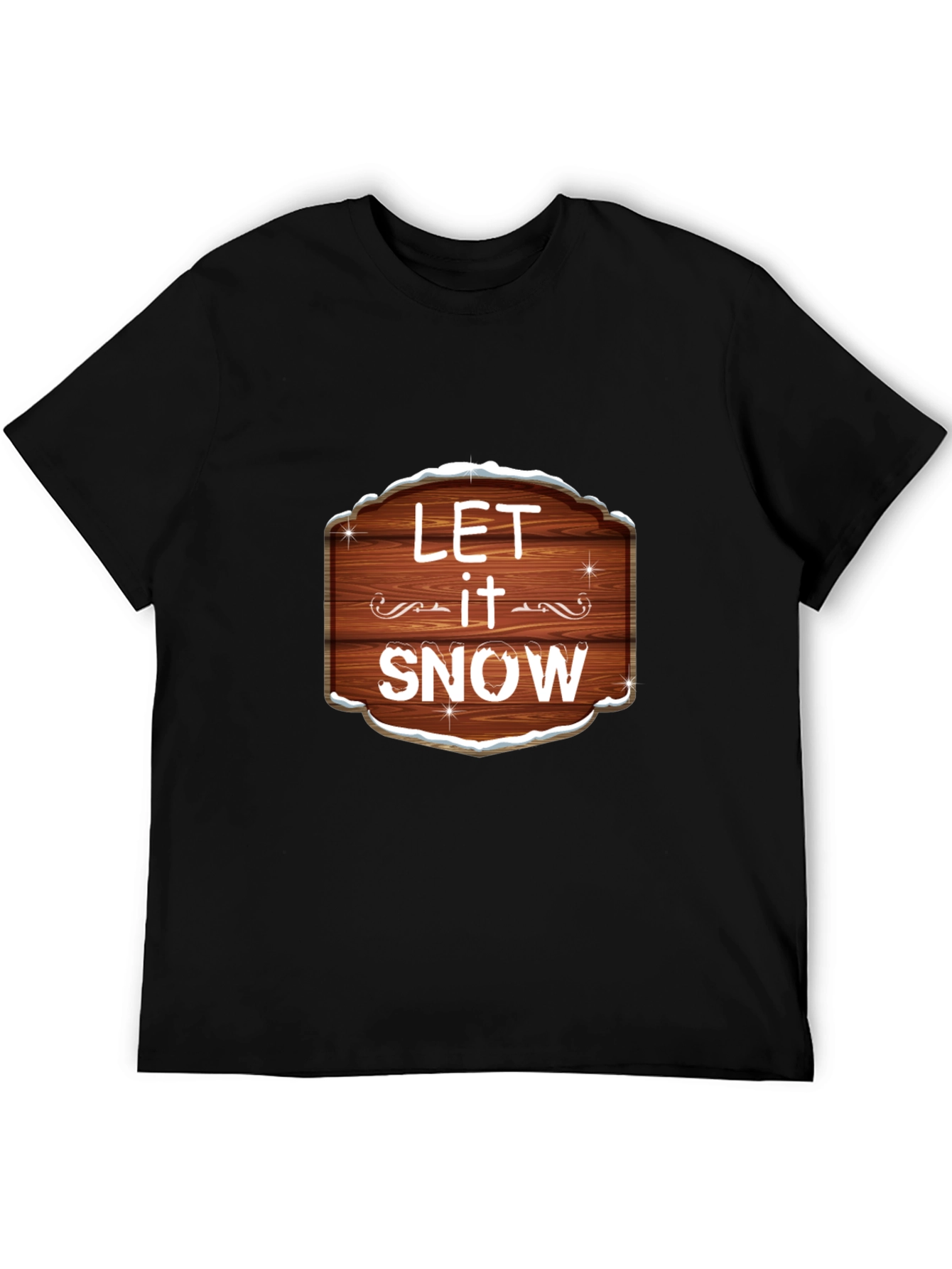 Let it Snow Graphic Tee - Festive Holiday Shirt