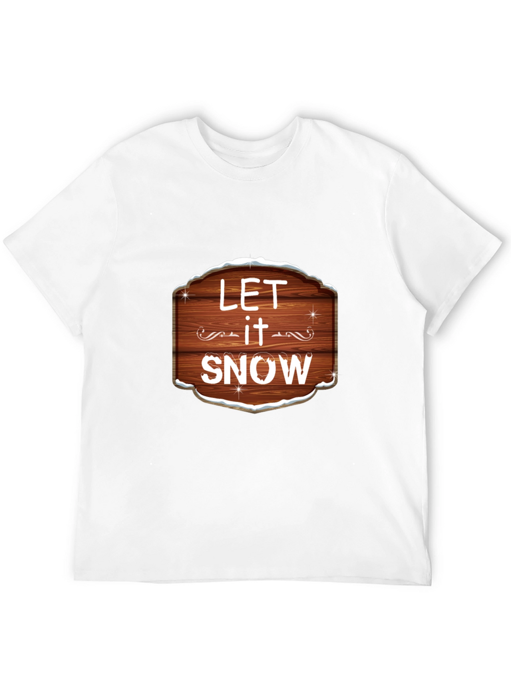 Let it Snow Graphic Tee - Festive Holiday Shirt
