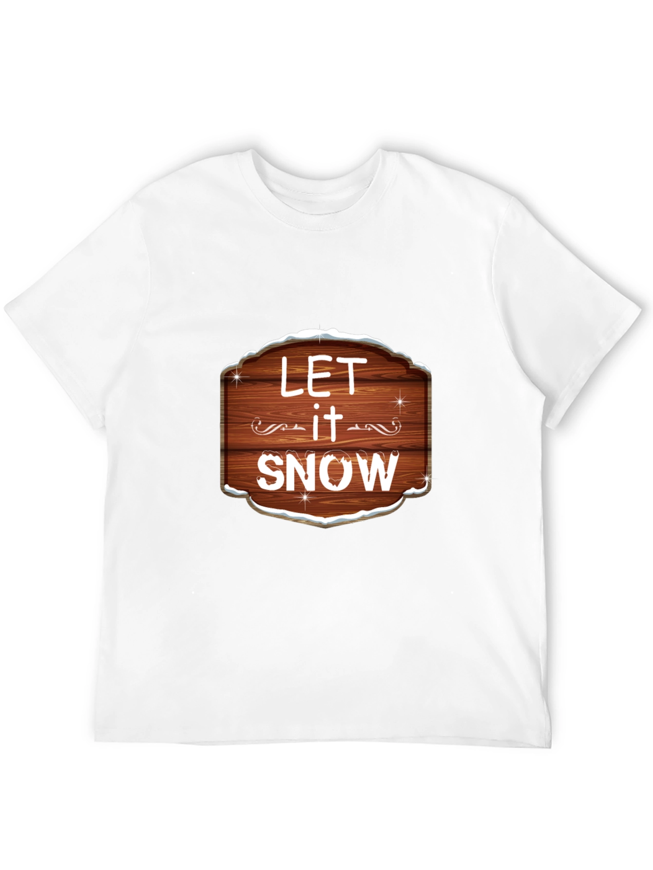 Let it Snow Graphic Tee - Festive Holiday Shirt