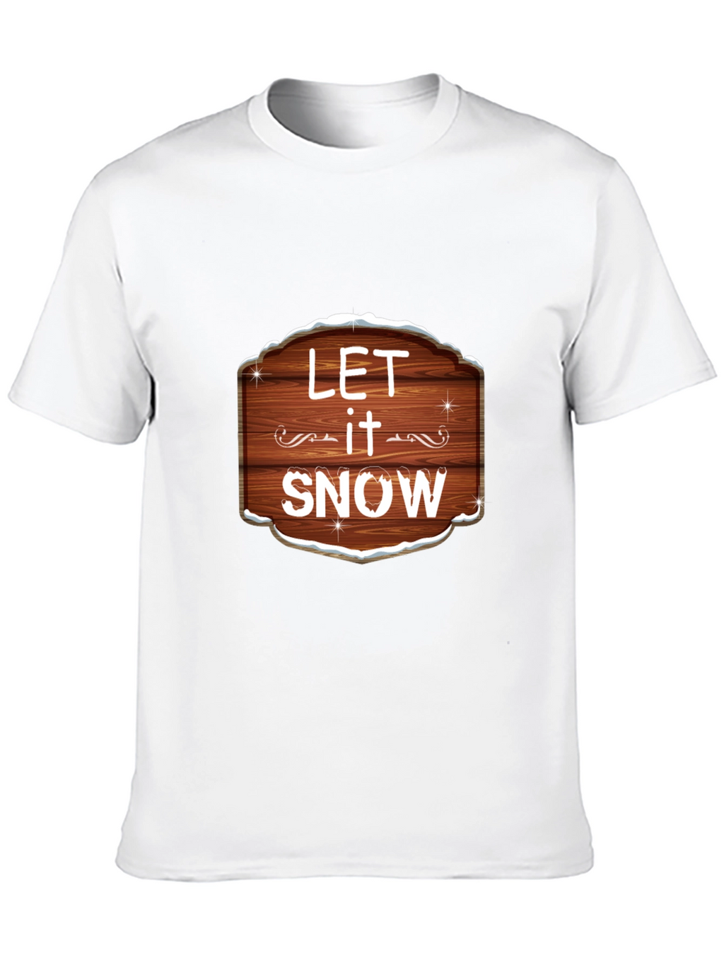 Let it Snow Graphic Tee - Festive Holiday Shirt