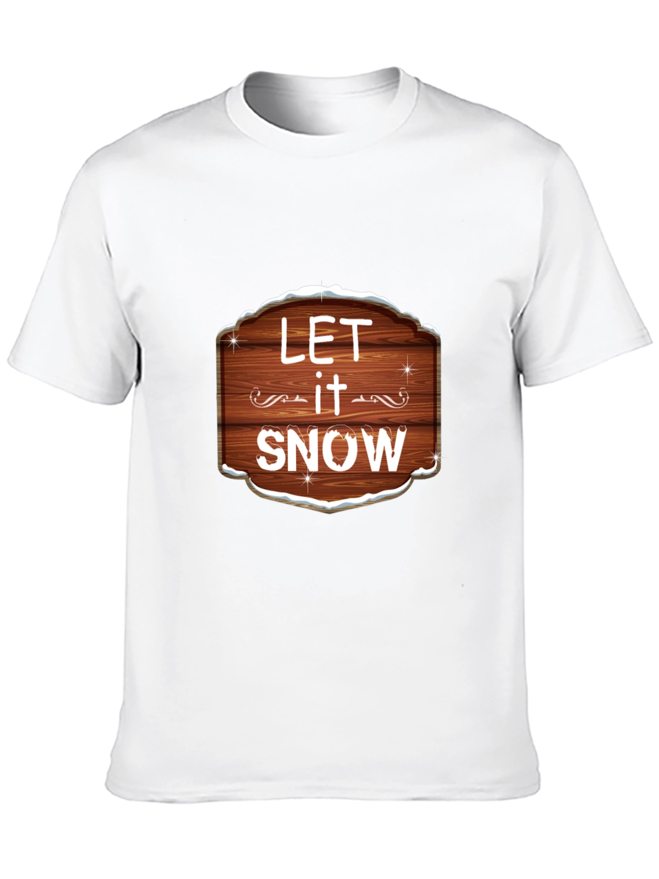 Let it Snow Graphic Tee - Festive Holiday Shirt