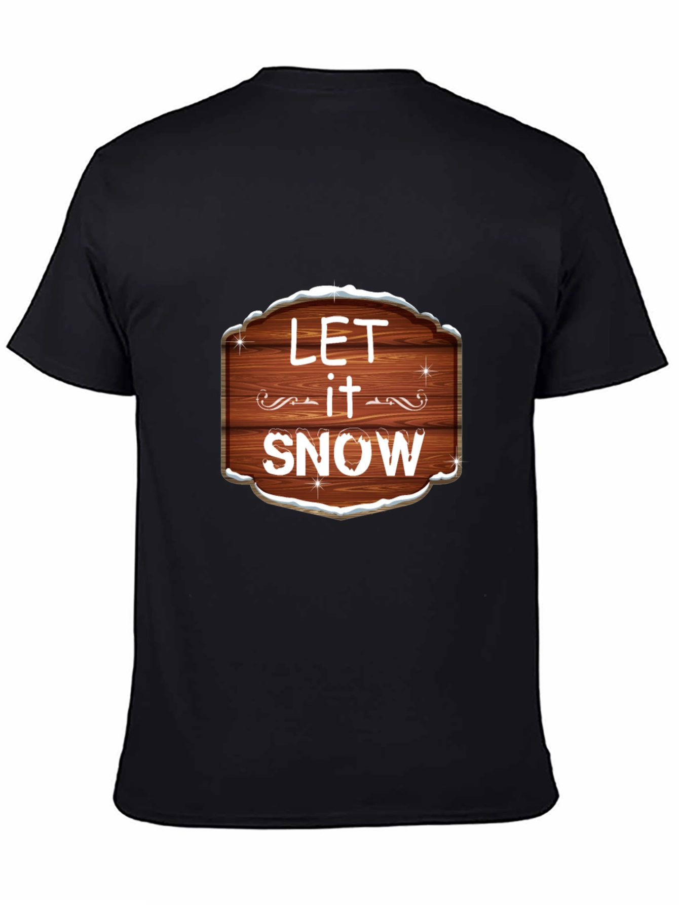 Let it Snow Graphic Tee - Festive Holiday Shirt