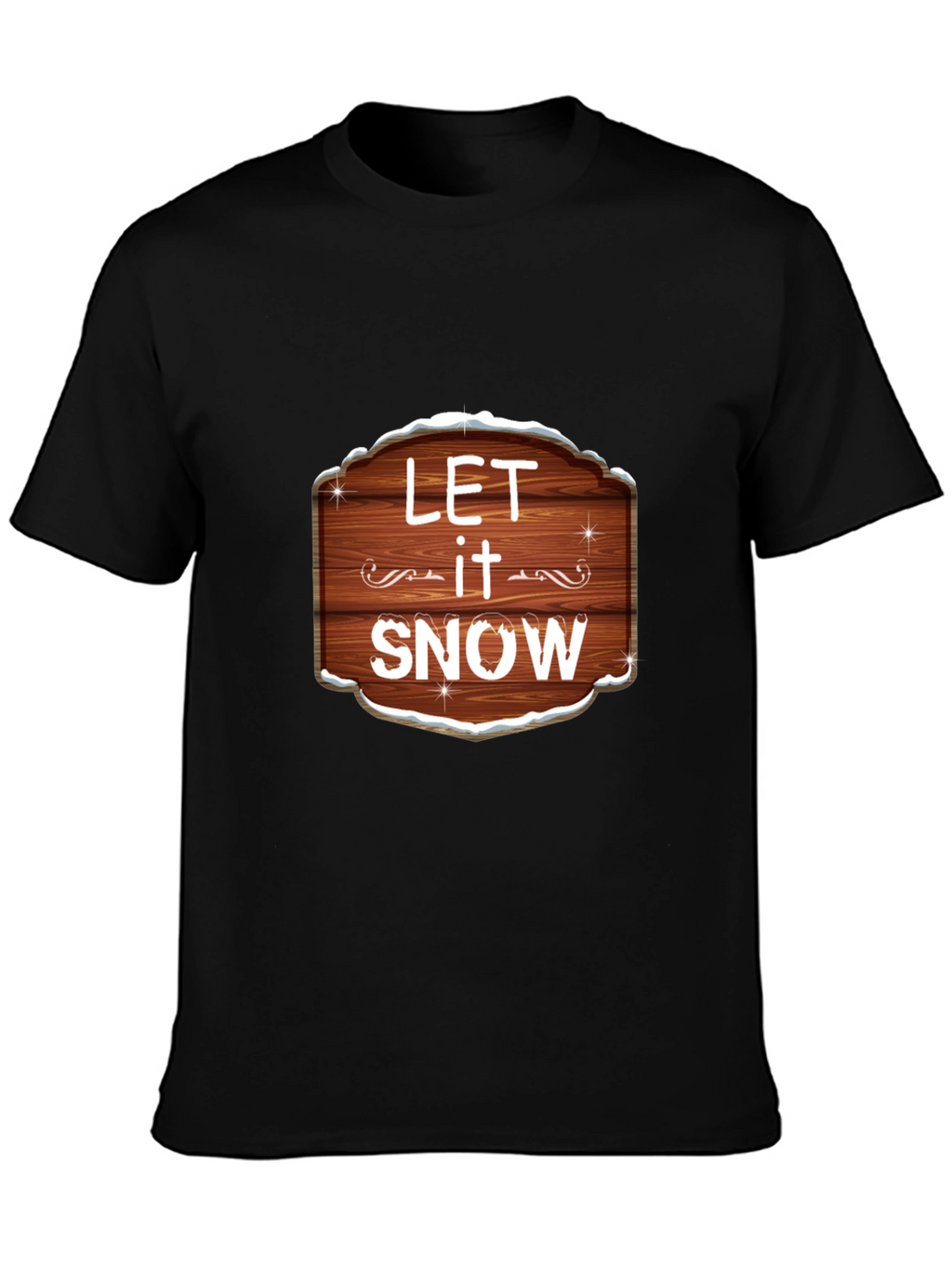 Let it Snow Graphic Tee - Festive Holiday Shirt