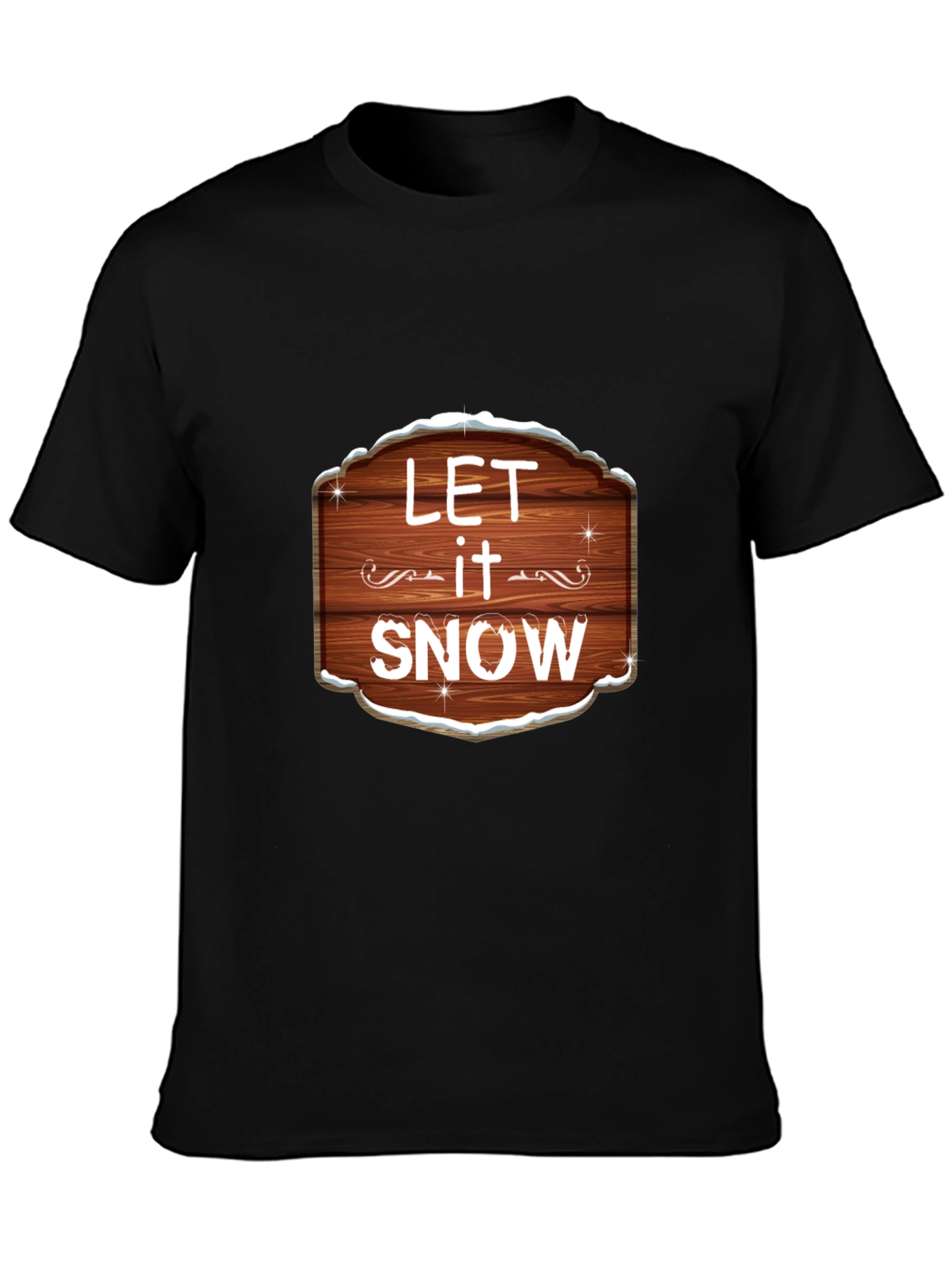 Let it Snow Graphic Tee - Festive Holiday Shirt