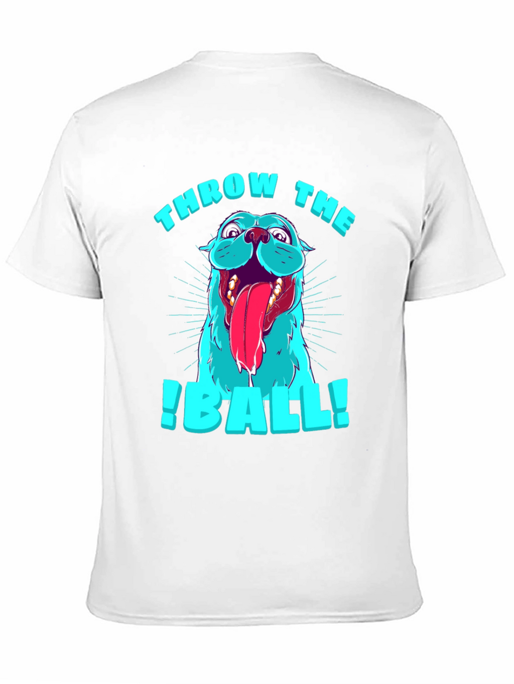 Throw The Ball Dog Graphic T-Shirt