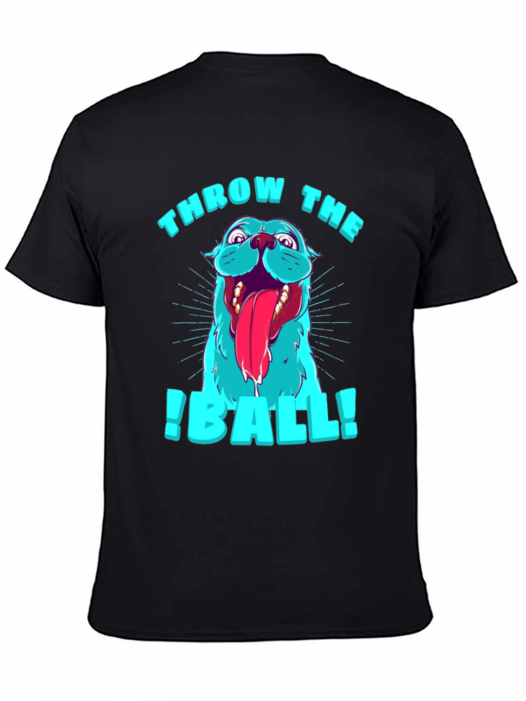 Throw The Ball Dog Graphic T-Shirt