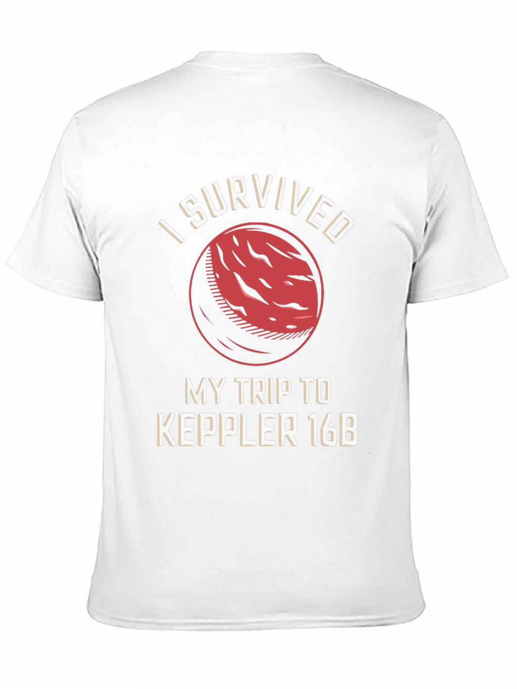 I Survived Kepler 16B Black T-Shirt