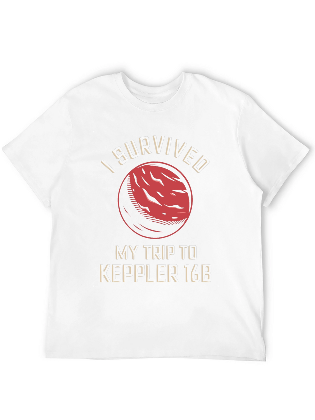 I Survived Kepler 16B Black T-Shirt