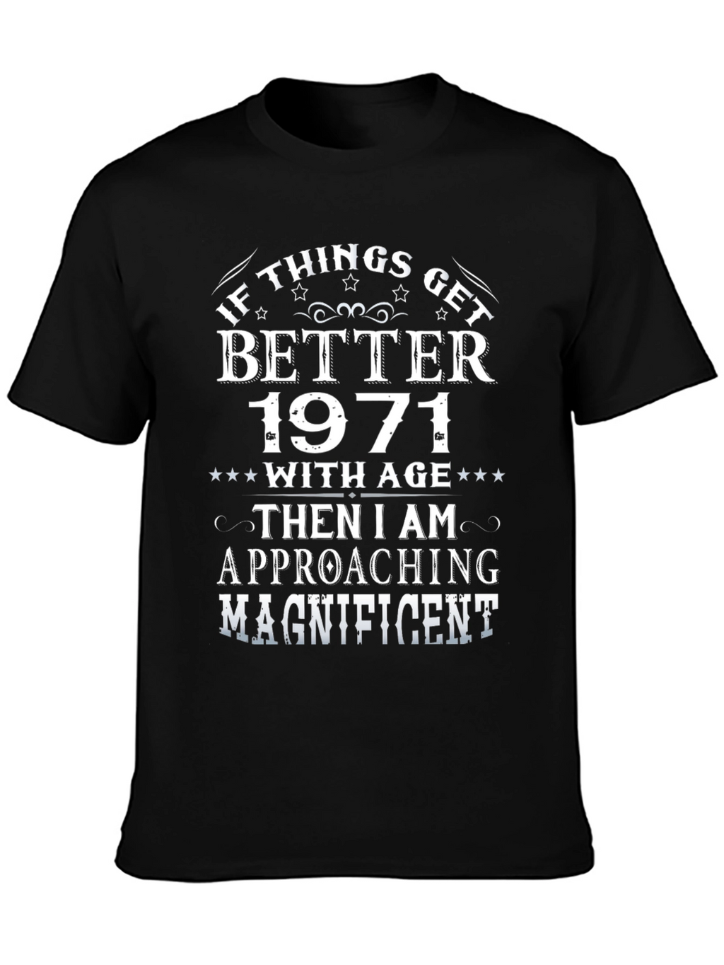 Funny 1971 Birthday Gift T-Shirt