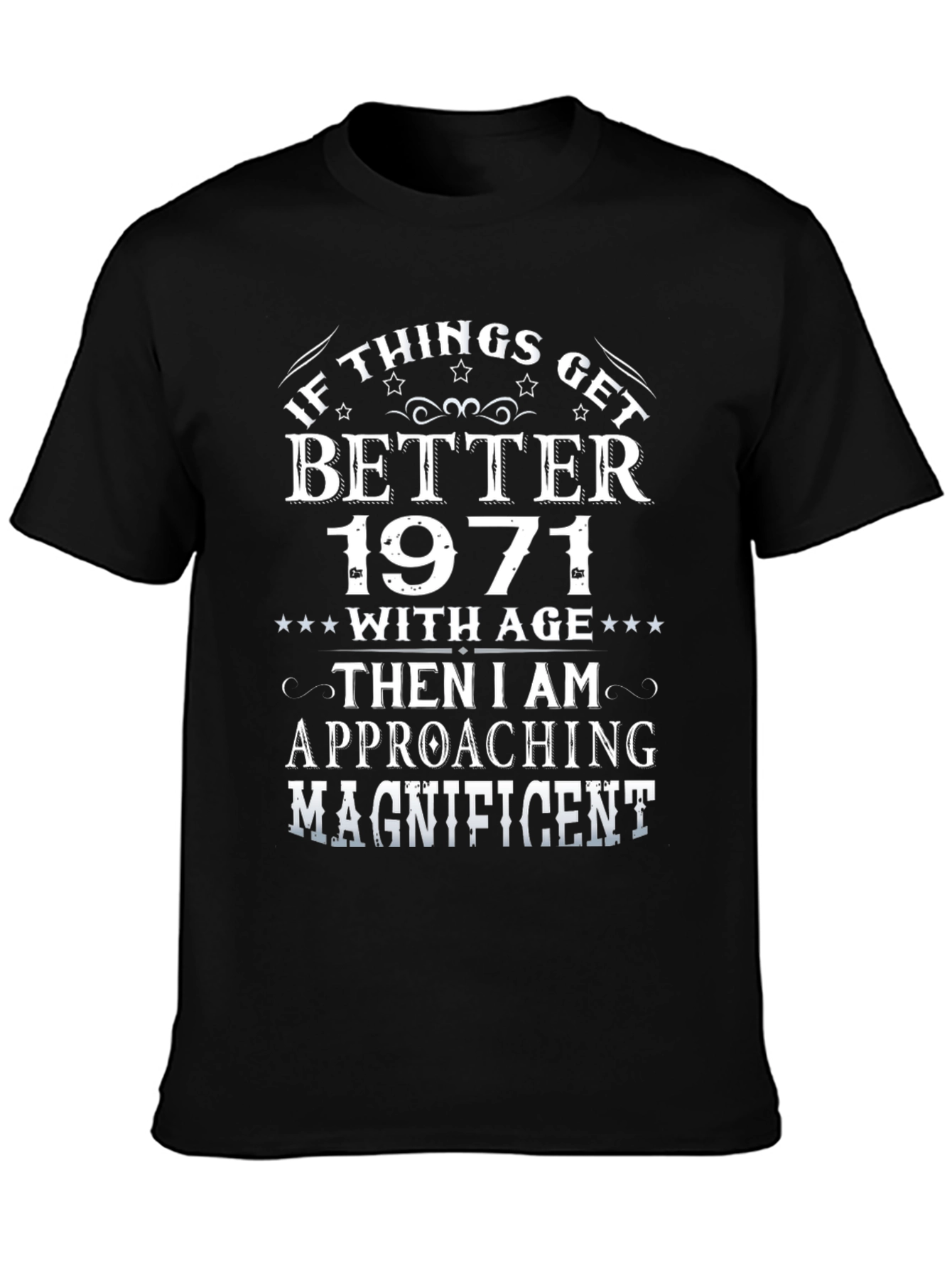 Funny 1971 Birthday Gift T-Shirt