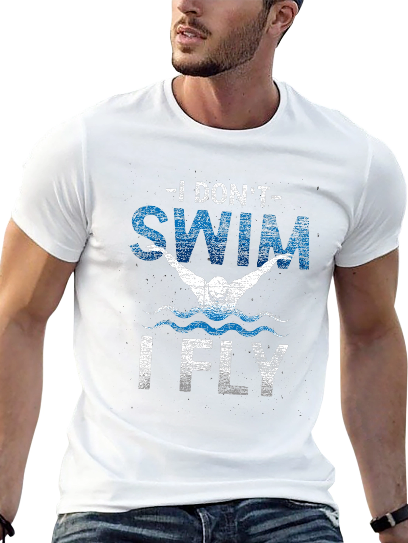 I Dont Swim I Fly Mens T-Shirt